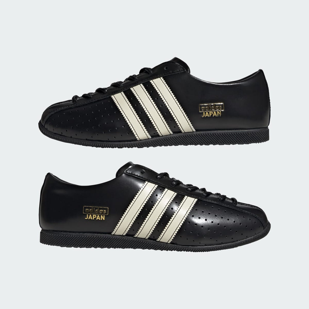 Adidas Women's JAPAN LUX SHOES - Core Black / Cream White / Gold Metallic - Image 7