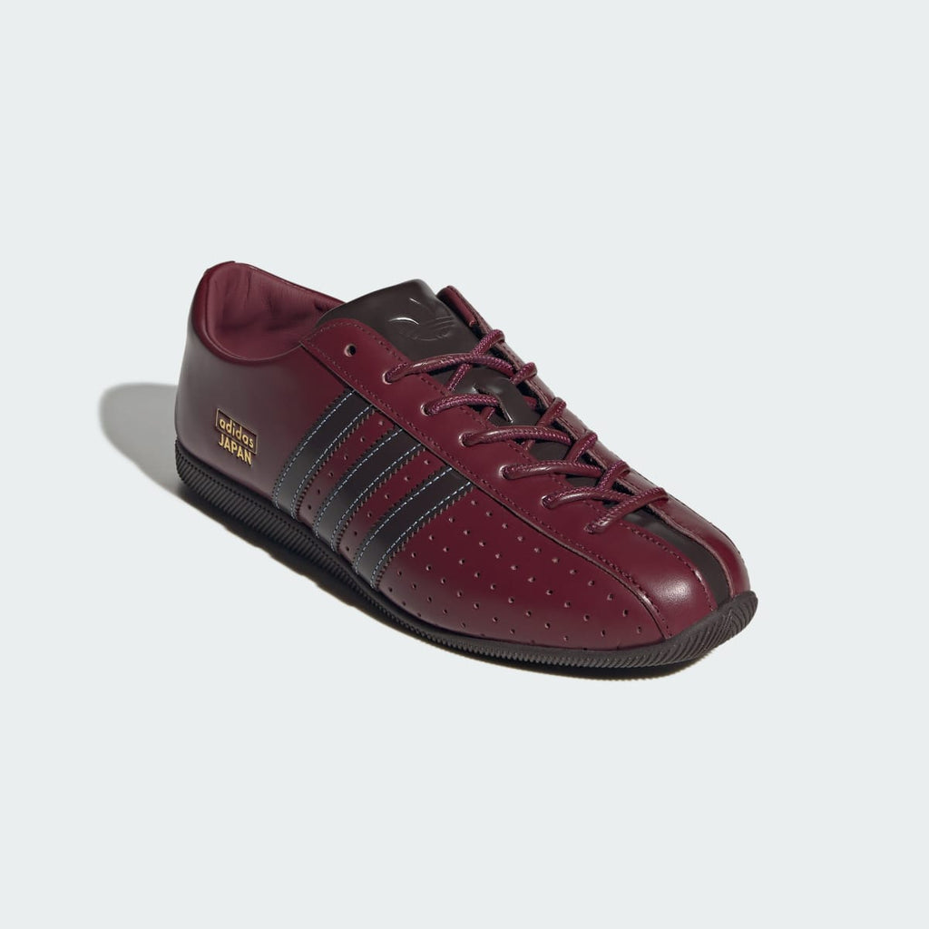 Adidas Women's JAPAN LUX SHOES - Shadow Red / Aurora Coffee / Gold Metallic - Image 4