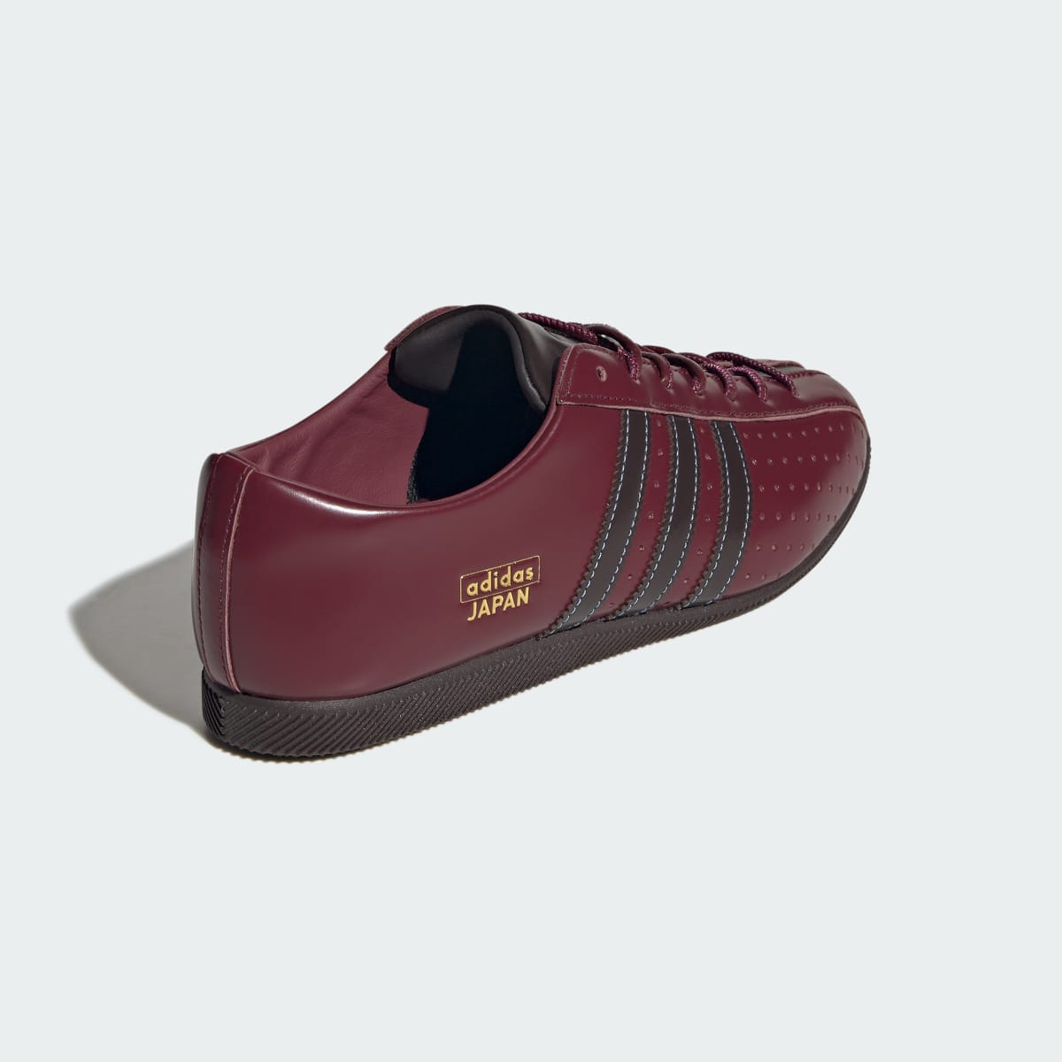 Adidas Women's JAPAN LUX SHOES - Shadow Red / Aurora Coffee / Gold Metallic - Image 5
