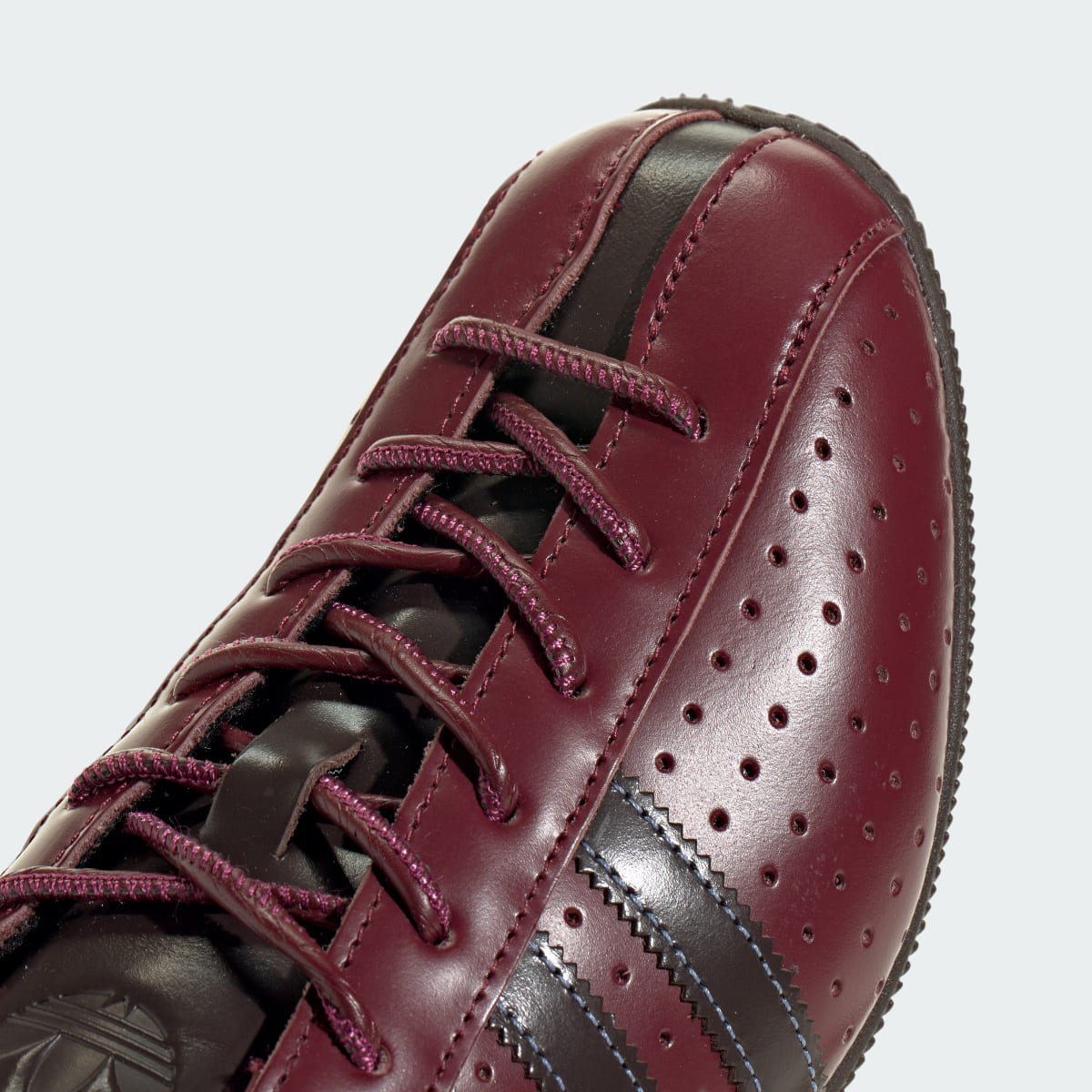 Adidas Women's JAPAN LUX SHOES - Shadow Red / Aurora Coffee / Gold Metallic - Image 7