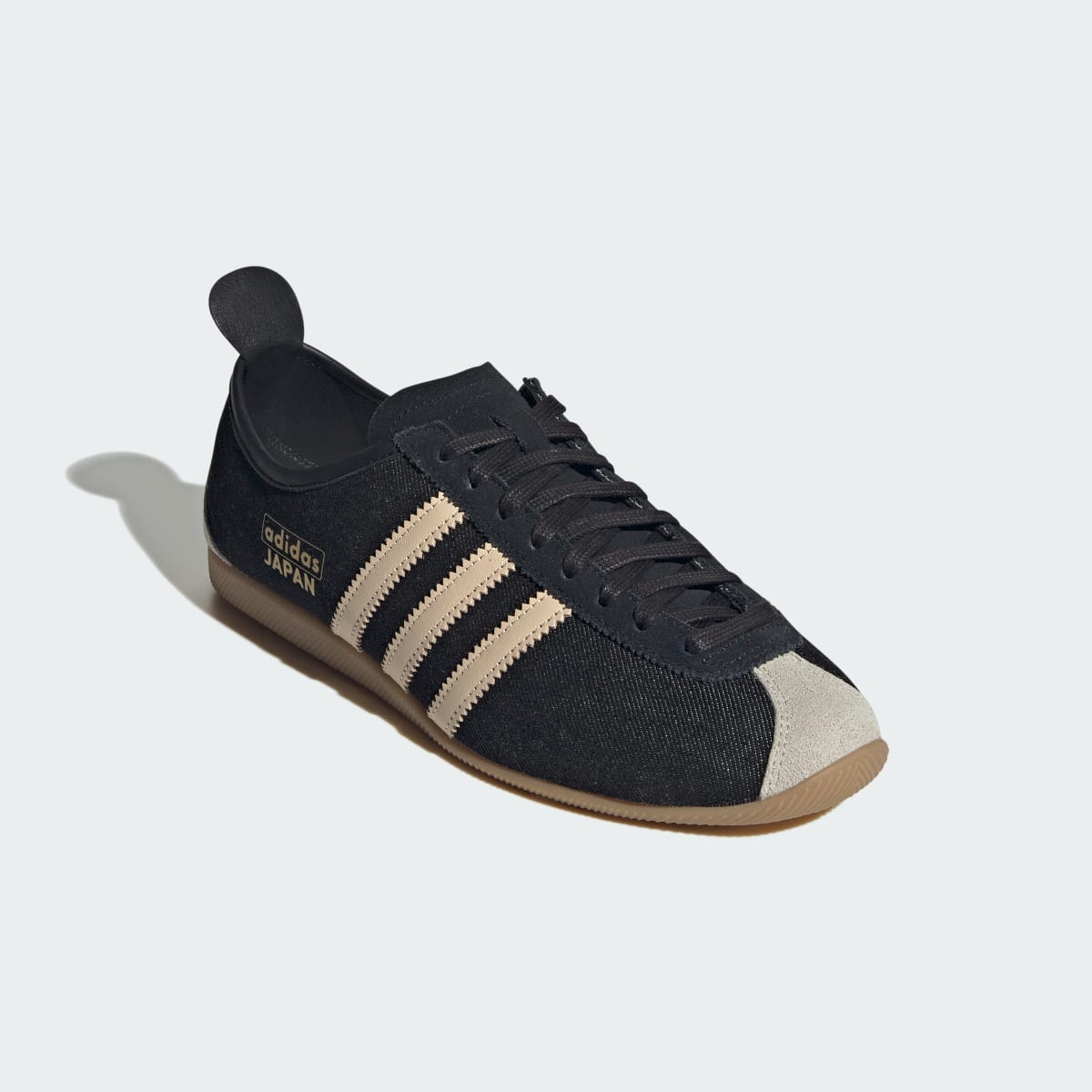 Adidas Women's JAPAN SHOES - Core Black / Sand Strata / Gum - Image 4