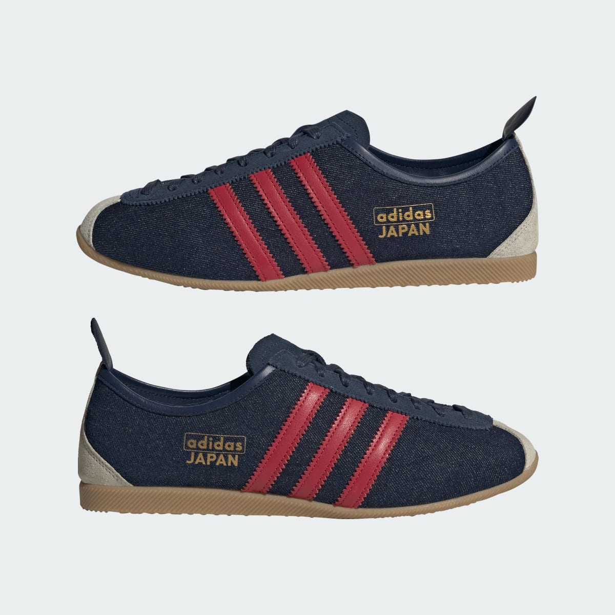 Adidas Men's JAPAN SHOES - Night Indigo / Equipment Red / Gum - Image 7