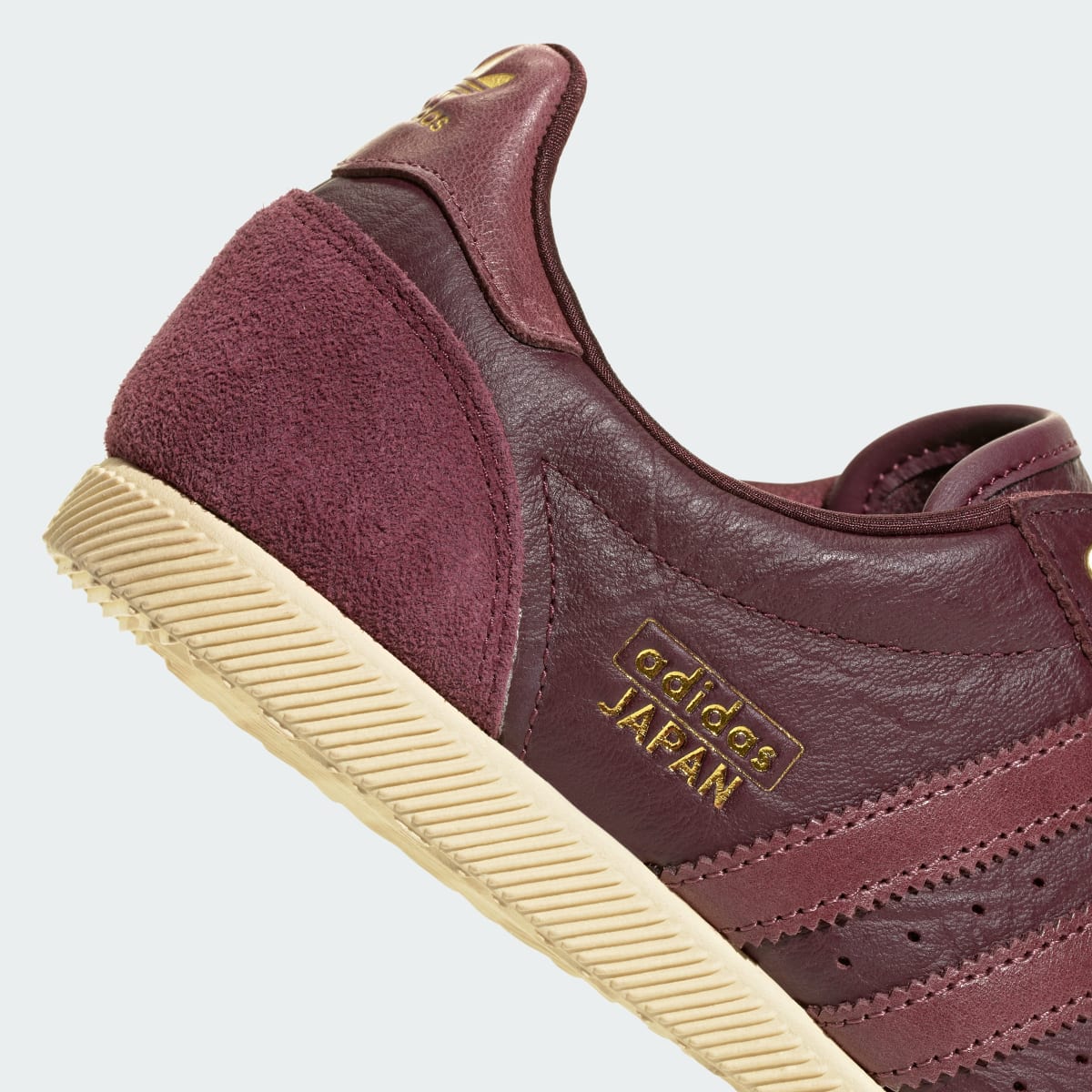 Adidas Women's JAPAN SHOES - Maroon / Burgundy / Gold Metallic - Image 8