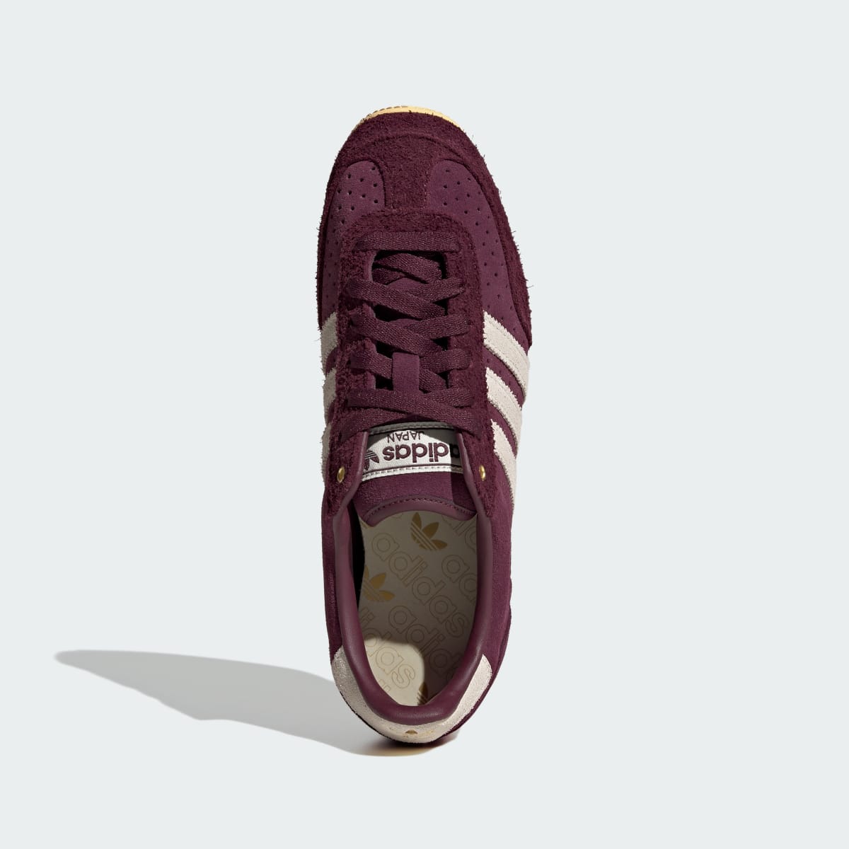 Adidas Women's JAPAN SHOES - Maroon / Cream White / Gold Metallic - Image 2