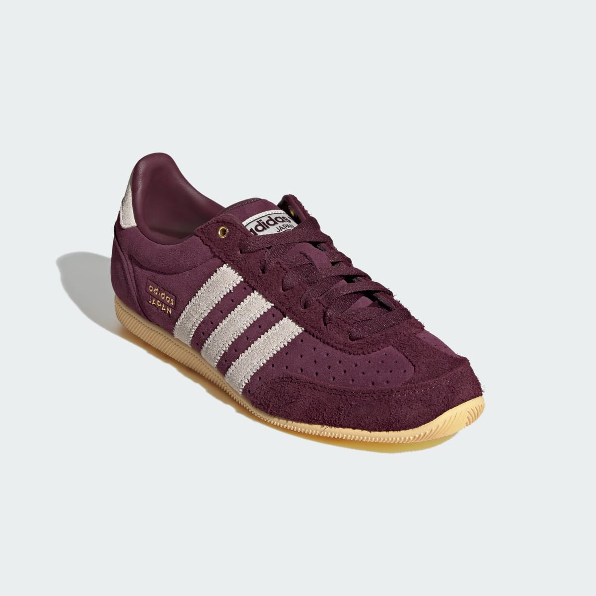 Adidas Women's JAPAN SHOES - Maroon / Cream White / Gold Metallic - Image 4