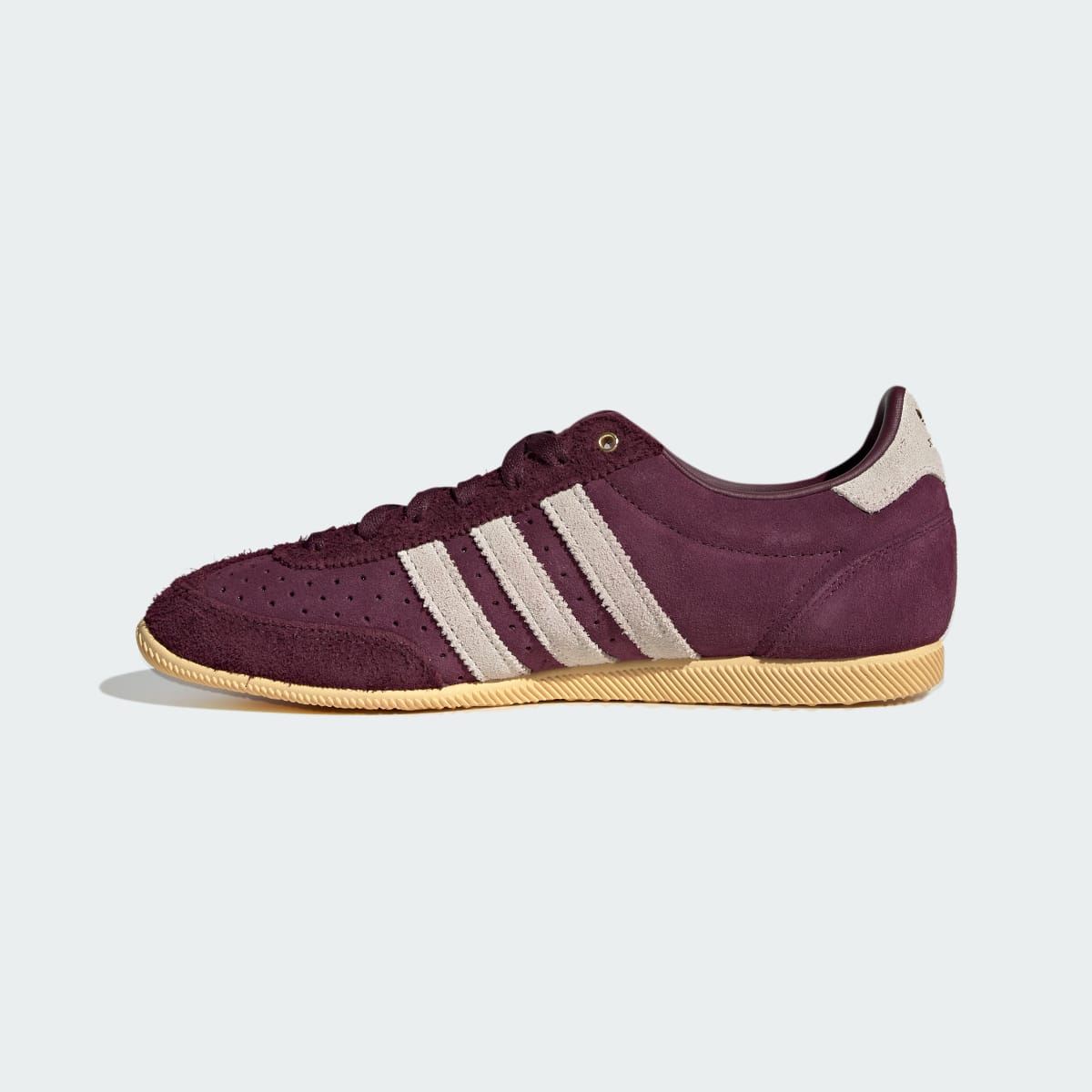 Adidas Women's JAPAN SHOES - Maroon / Cream White / Gold Metallic - Image 6