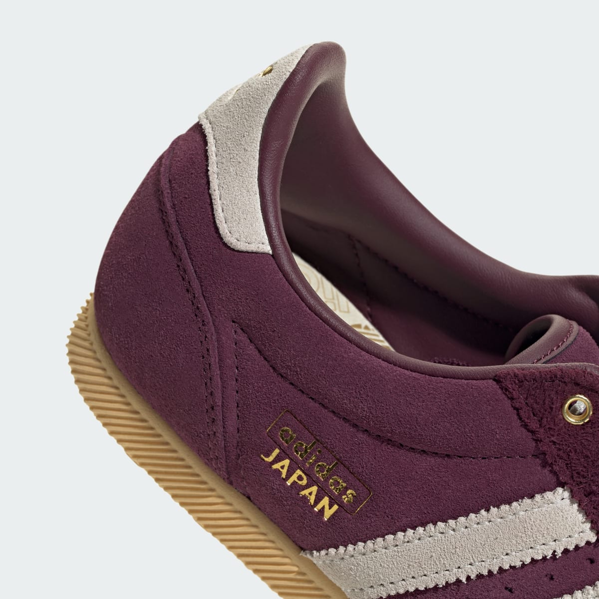 Adidas Women's JAPAN SHOES - Maroon / Cream White / Gold Metallic - Image 10