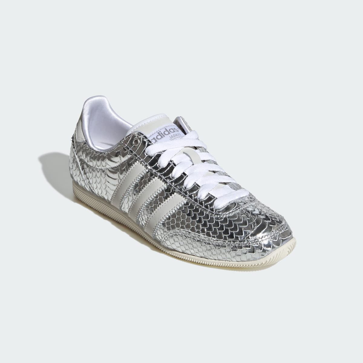 Adidas Women's JAPAN SHOES - Silver Metallic / Silver Metallic / Cloud White - Image 4