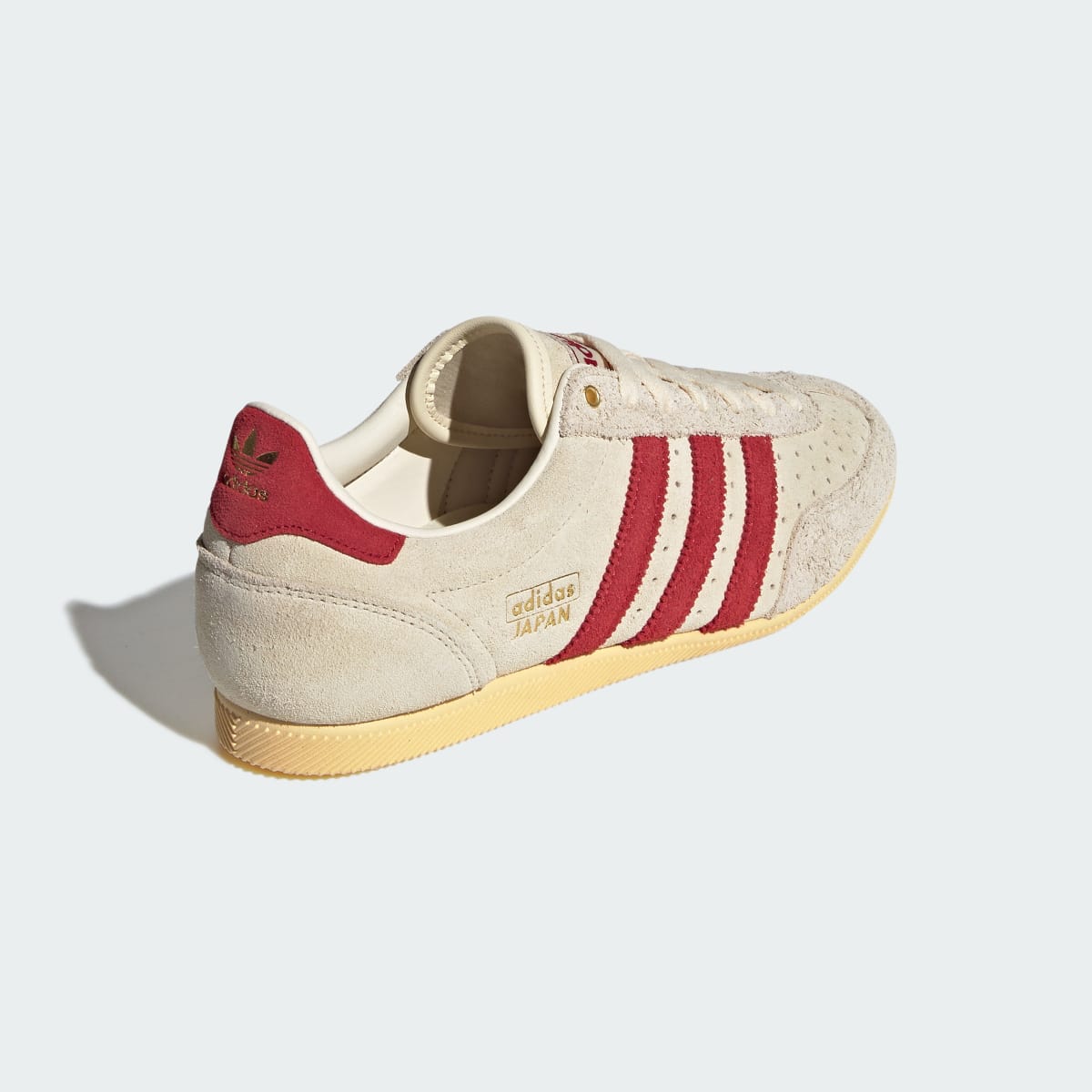 Adidas Women's JAPAN SHOES - Warm Vanilla / Team Victory Red / Gold Metallic - Image 5