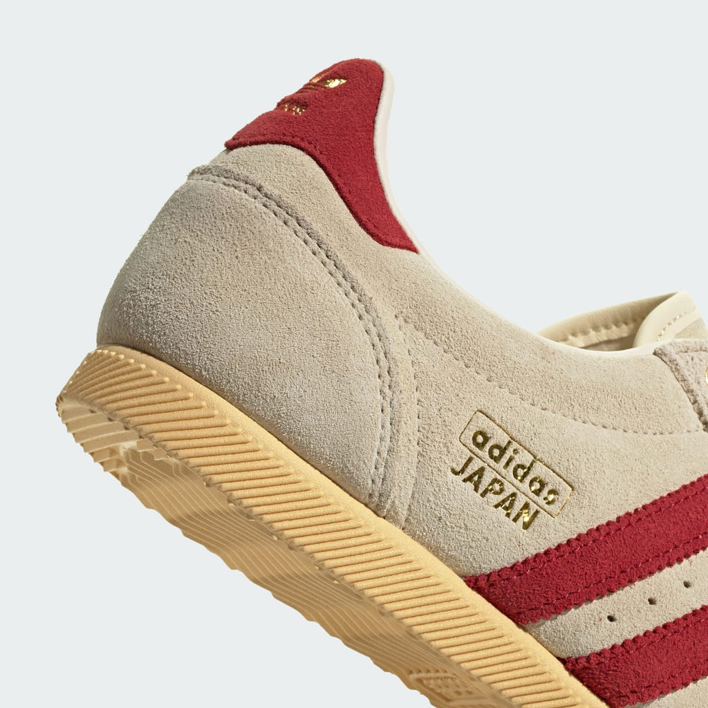 Adidas Women's JAPAN SHOES - Warm Vanilla / Team Victory Red / Gold Metallic - Image 9