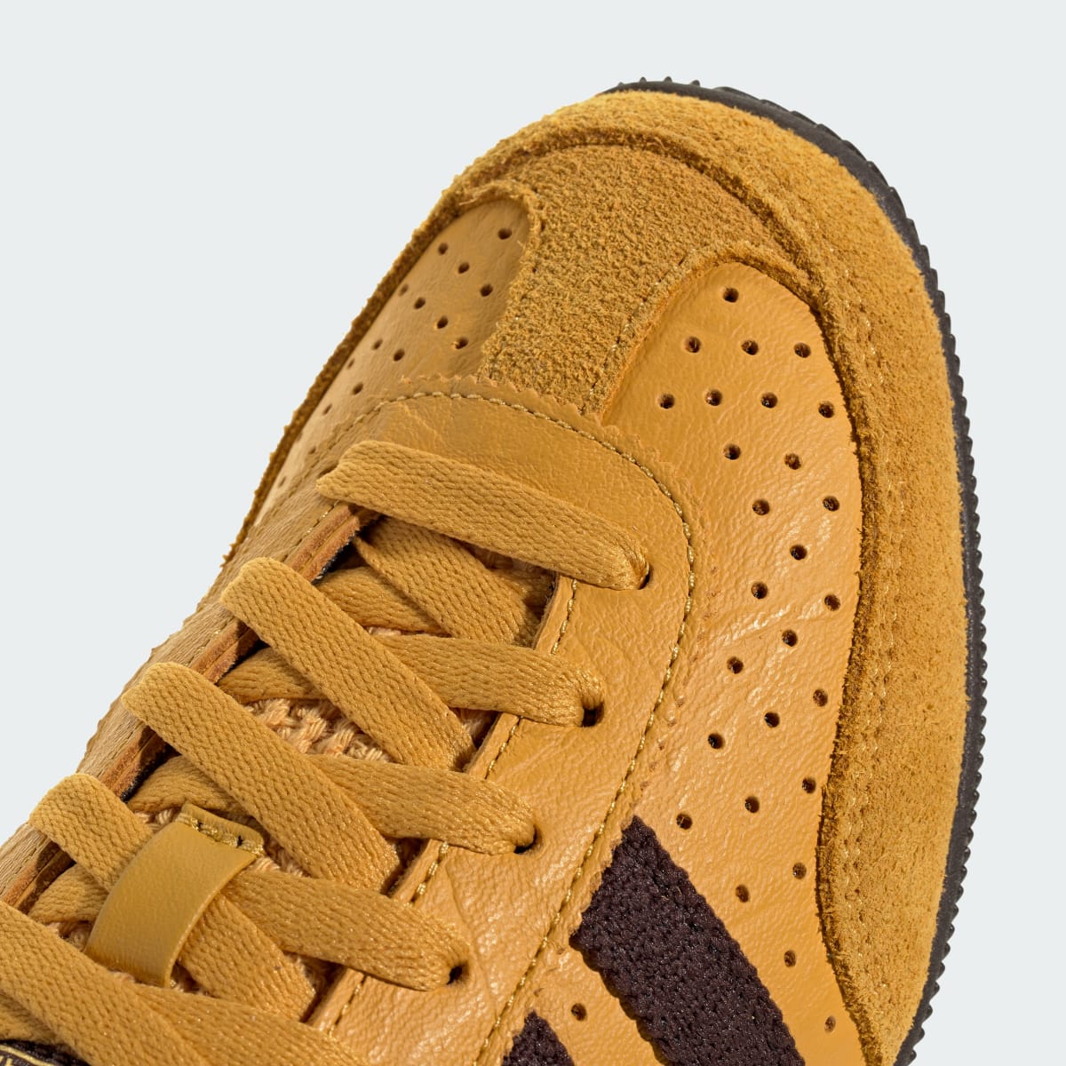 Adidas Women's JAPAN SHOES - Preloved Yellow / Aurora Coffee / Gold Metallic - Image 8
