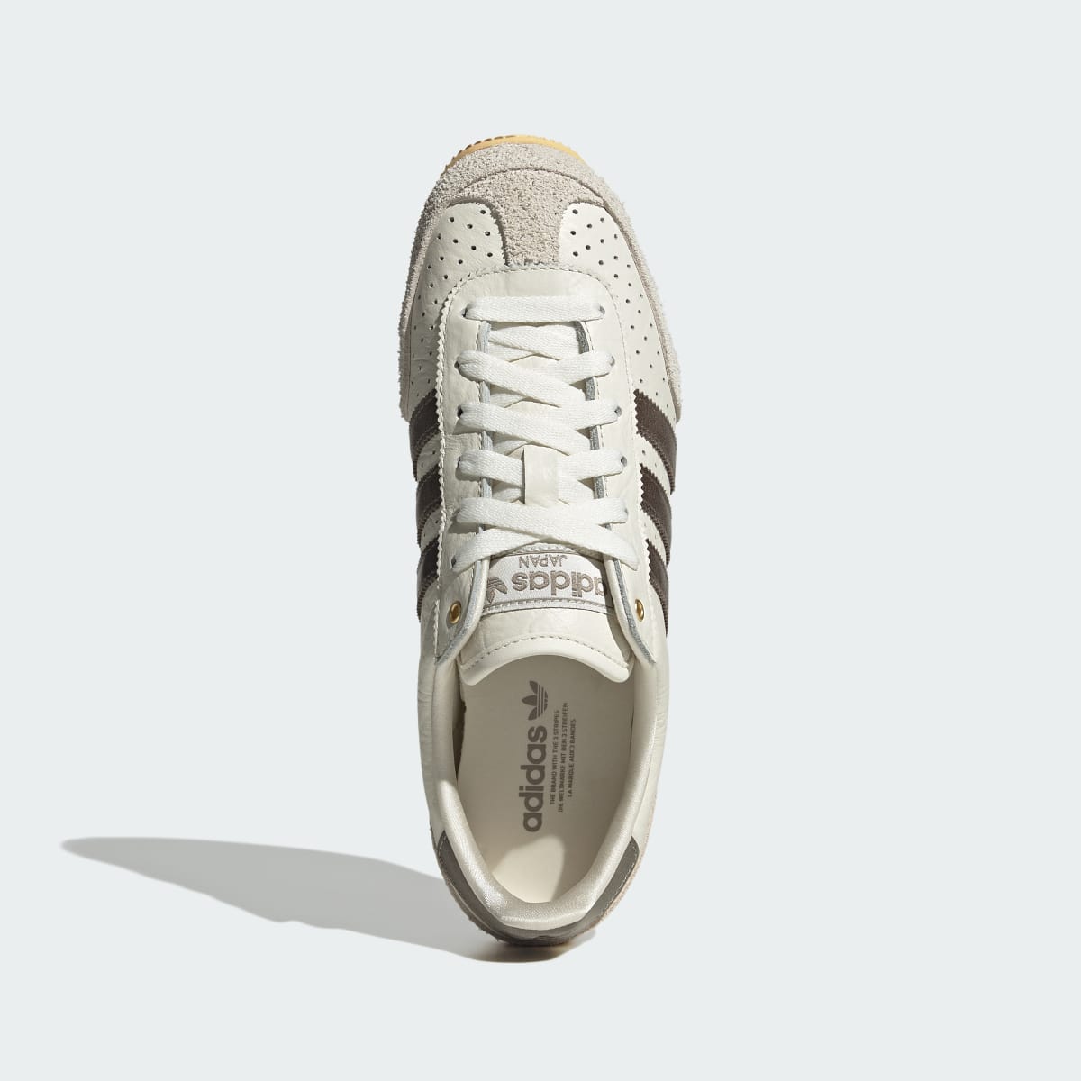 Adidas Women's JAPAN W - Off White / Blanch Brown / Orange Tint - Image 2