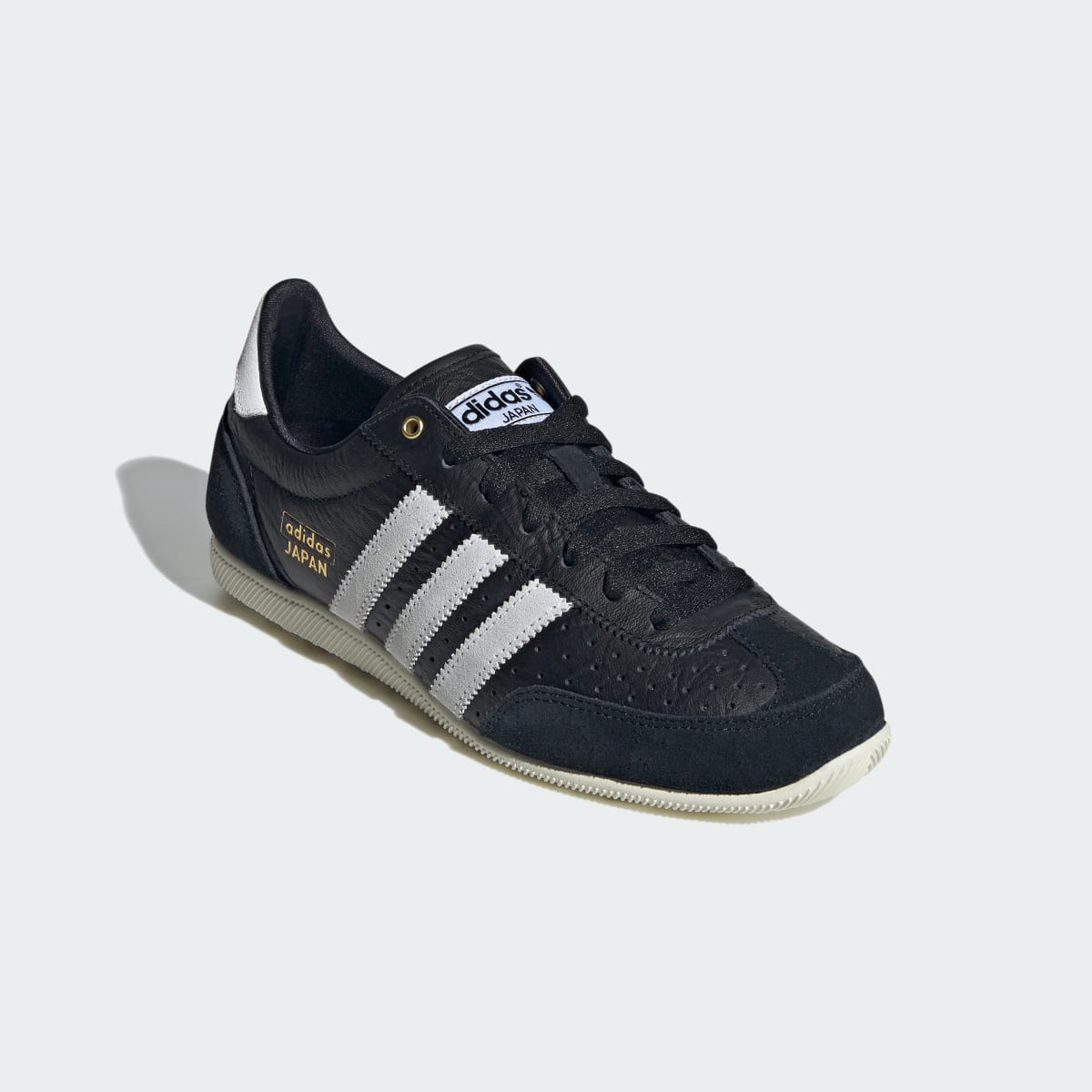 Adidas Women's Japan Shoes - Core Black / Cloud White / Gold Metallic - Image 5