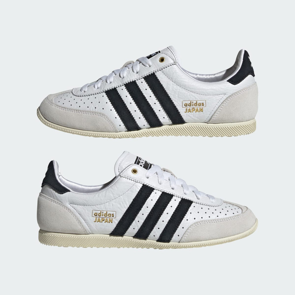 Adidas Women's Japan Shoes - Cloud White / Core Black / Gold Metallic - Image 10