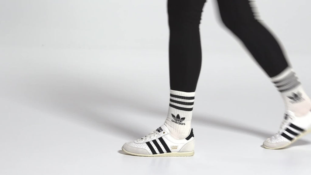 Adidas Women's Japan Shoes - Cloud White / Core Black / Gold Metallic - Image 2