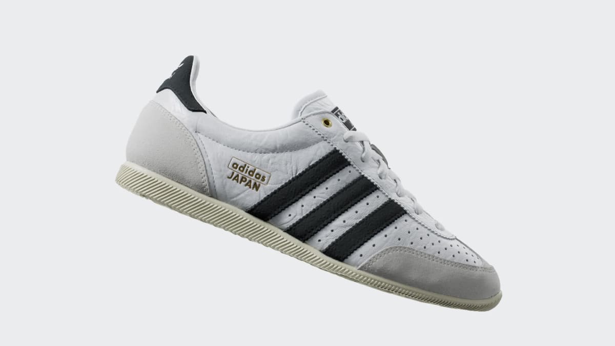Adidas Women's Japan Shoes - Cloud White / Core Black / Gold Metallic - Image 3