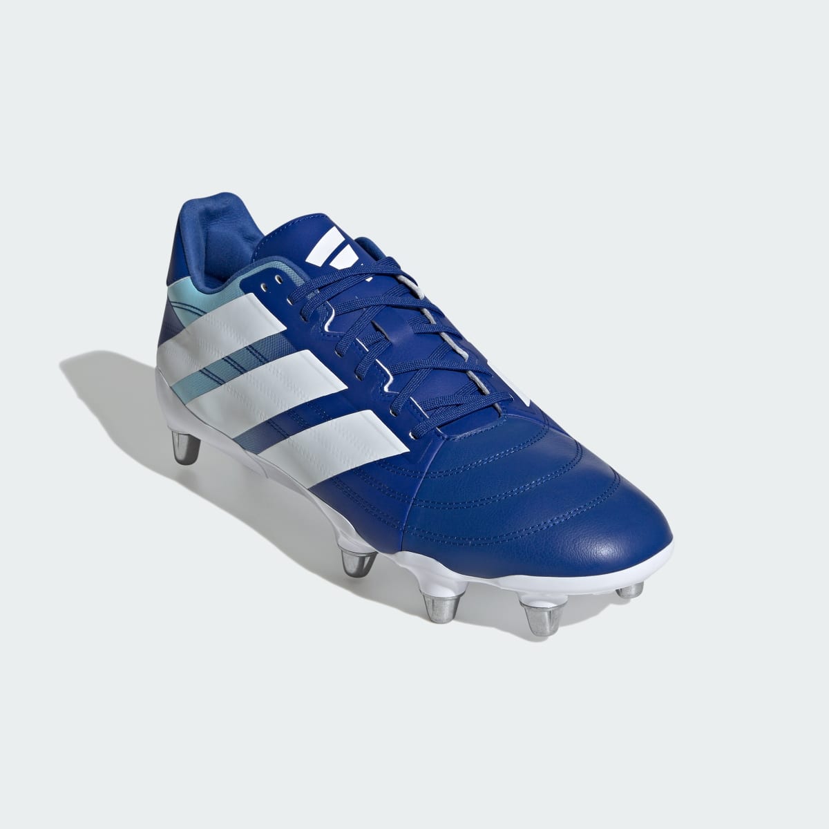 Adidas Men's KAKARI ELITE (SG) Cleats - Royal Blue / Cloud White / Bliss Blue - Image 5