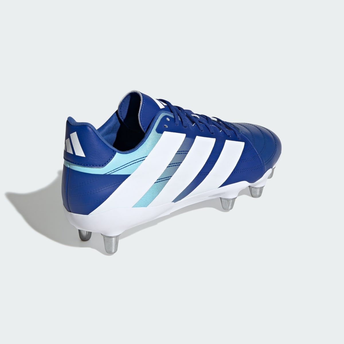 Adidas Men's KAKARI ELITE (SG) Cleats - Royal Blue / Cloud White / Bliss Blue - Image 6