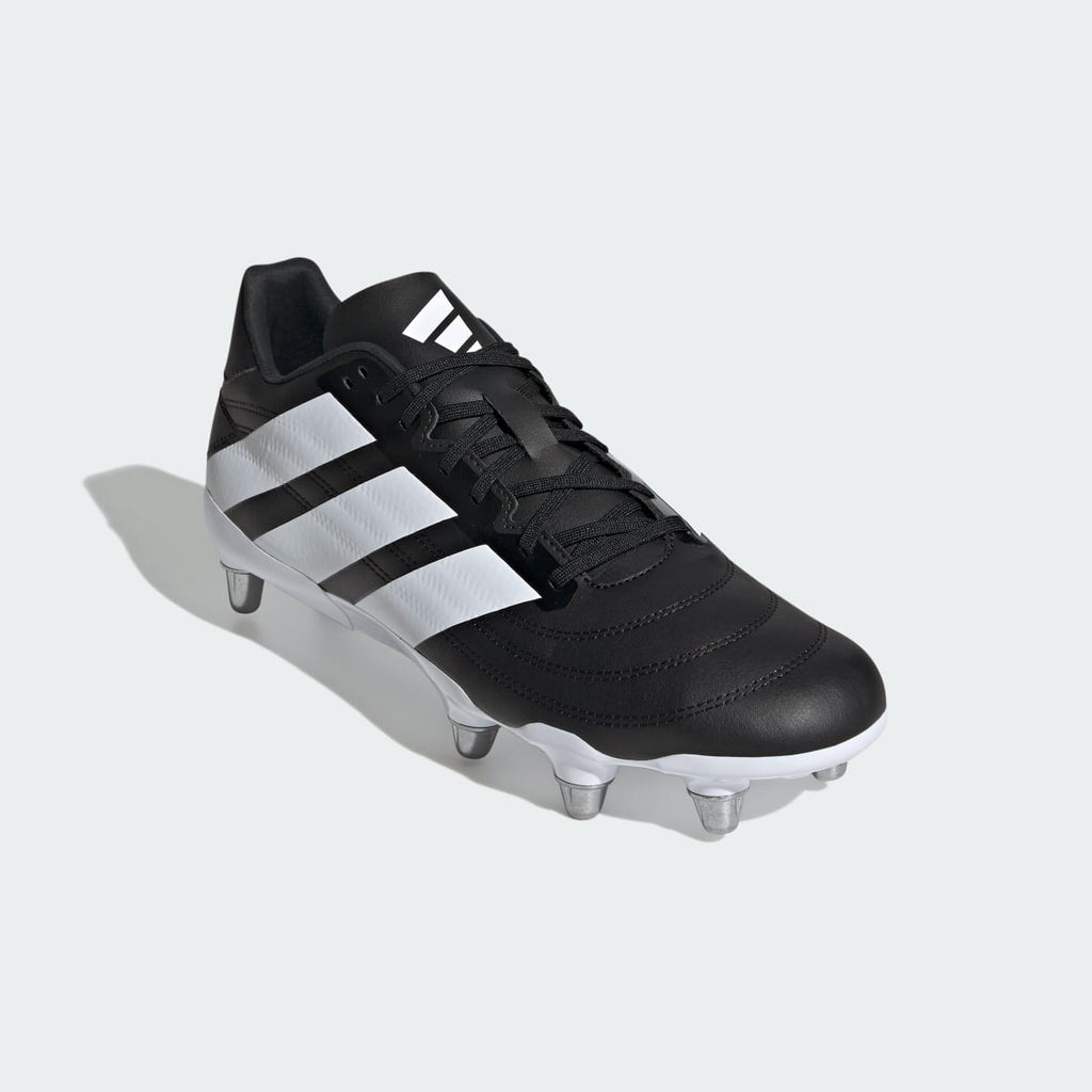 Adidas Men's KAKARI (SG) BOOTS - Core Black / Cloud White / Silver Metallic - Image 5