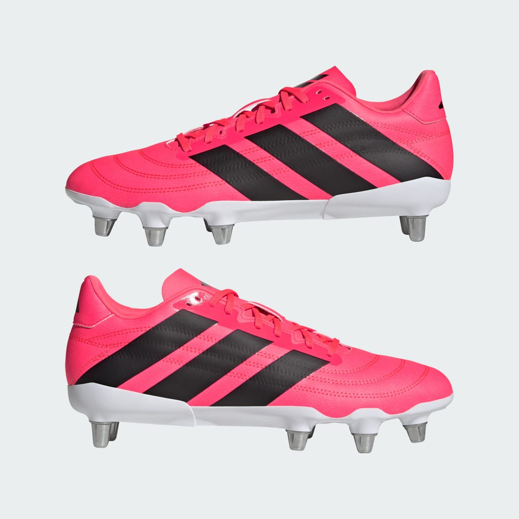 Adidas Men's KAKARI (SG) BOOTS - Solar Turbo / Core Black / Cloud White - Image 8