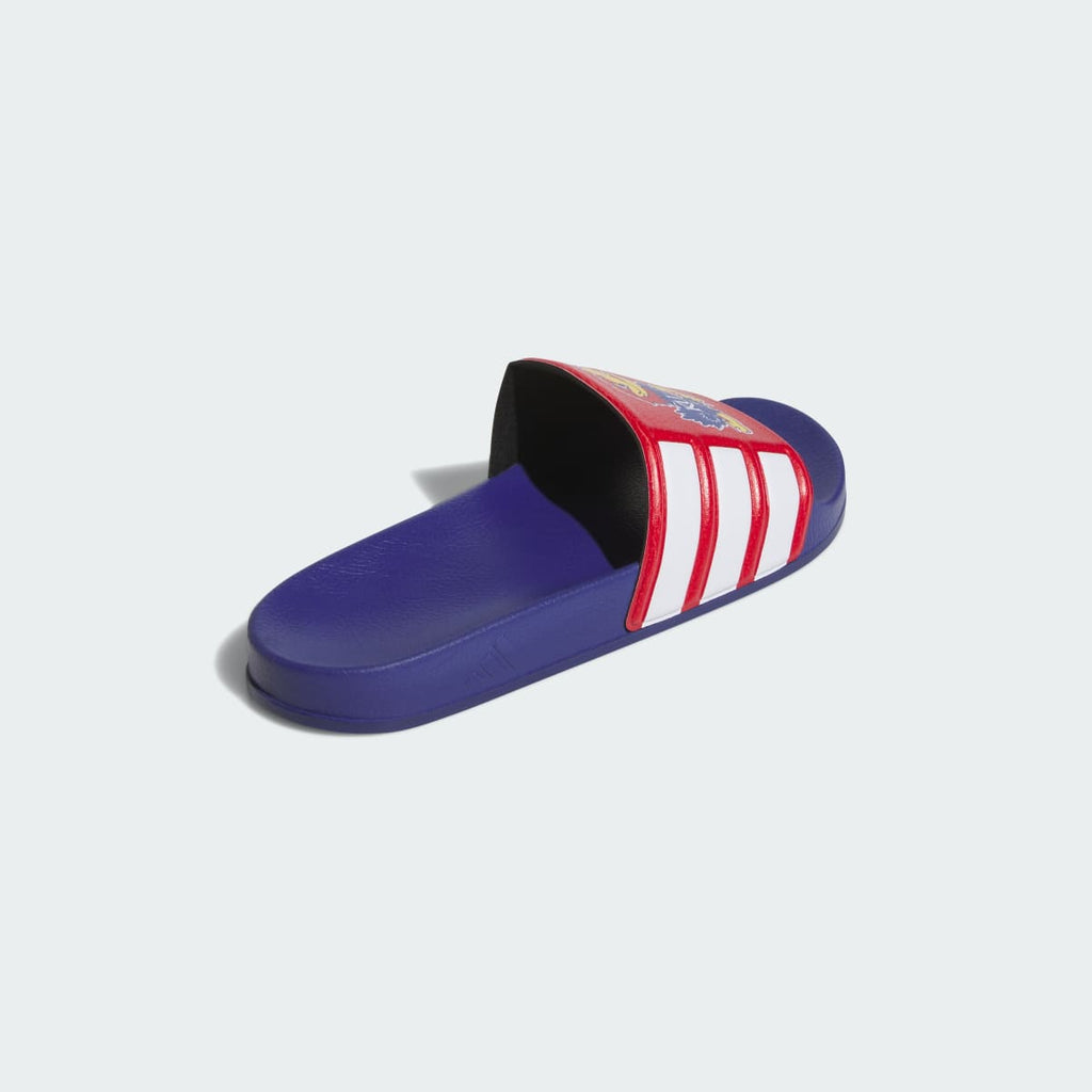 Adidas Men's Kansas Jayhawks Performance Slide - Collegiate Royal / Cloud White / Team Power Red - Image 5