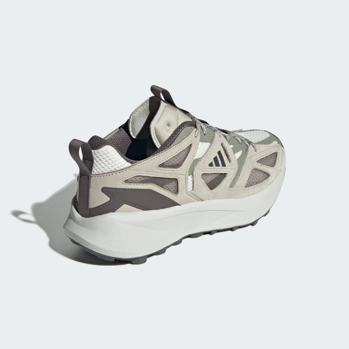 Adidas Men's Kantai Trail Shoes - Cloud White / Charcoal / Putty Grey - Image 5