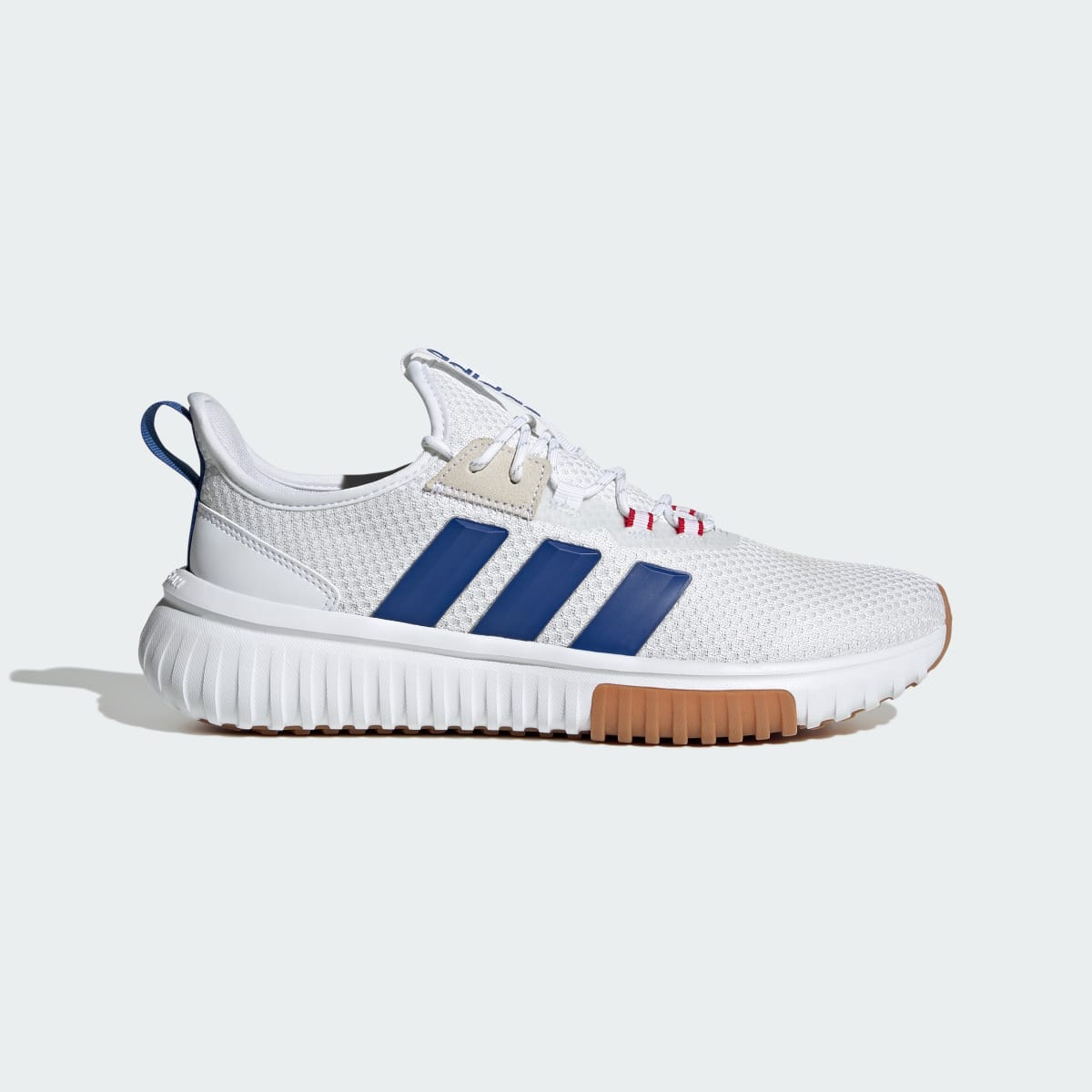 Adidas Men's Kaptir 4.0 Shoes - Cloud White / Royal Blue / Better Scarlet - Image 1
