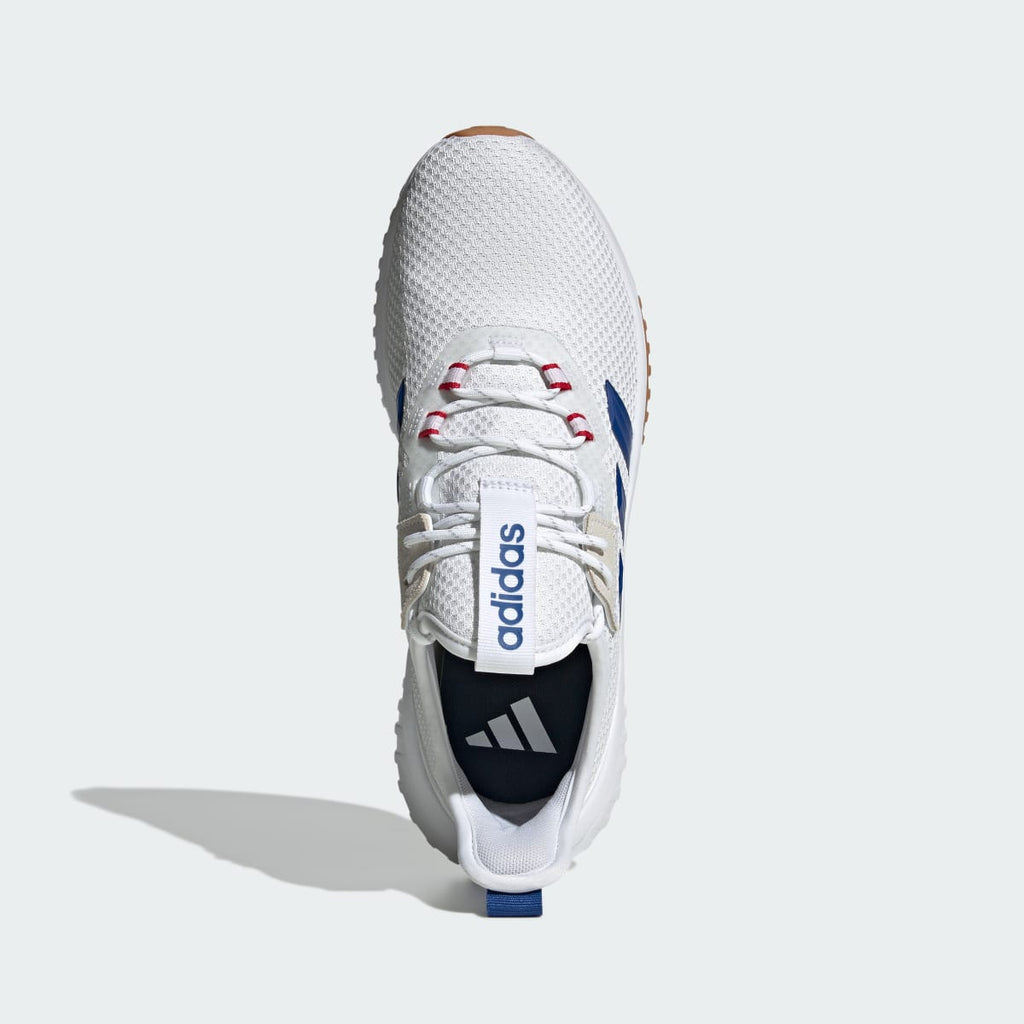 Adidas Men's Kaptir 4.0 Shoes - Cloud White / Royal Blue / Better Scarlet - Image 3