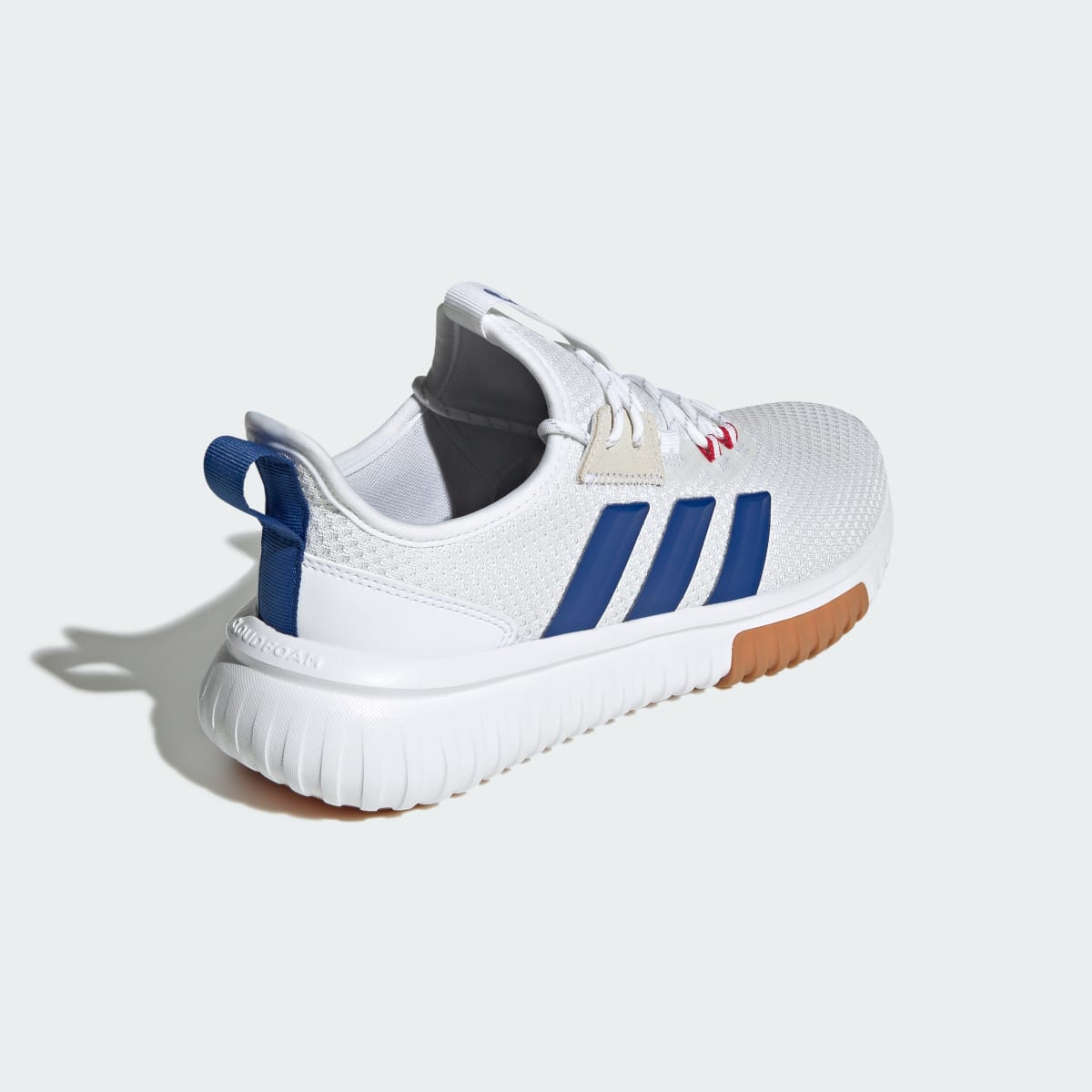 Adidas Men's Kaptir 4.0 Shoes - Cloud White / Royal Blue / Better Scarlet - Image 6