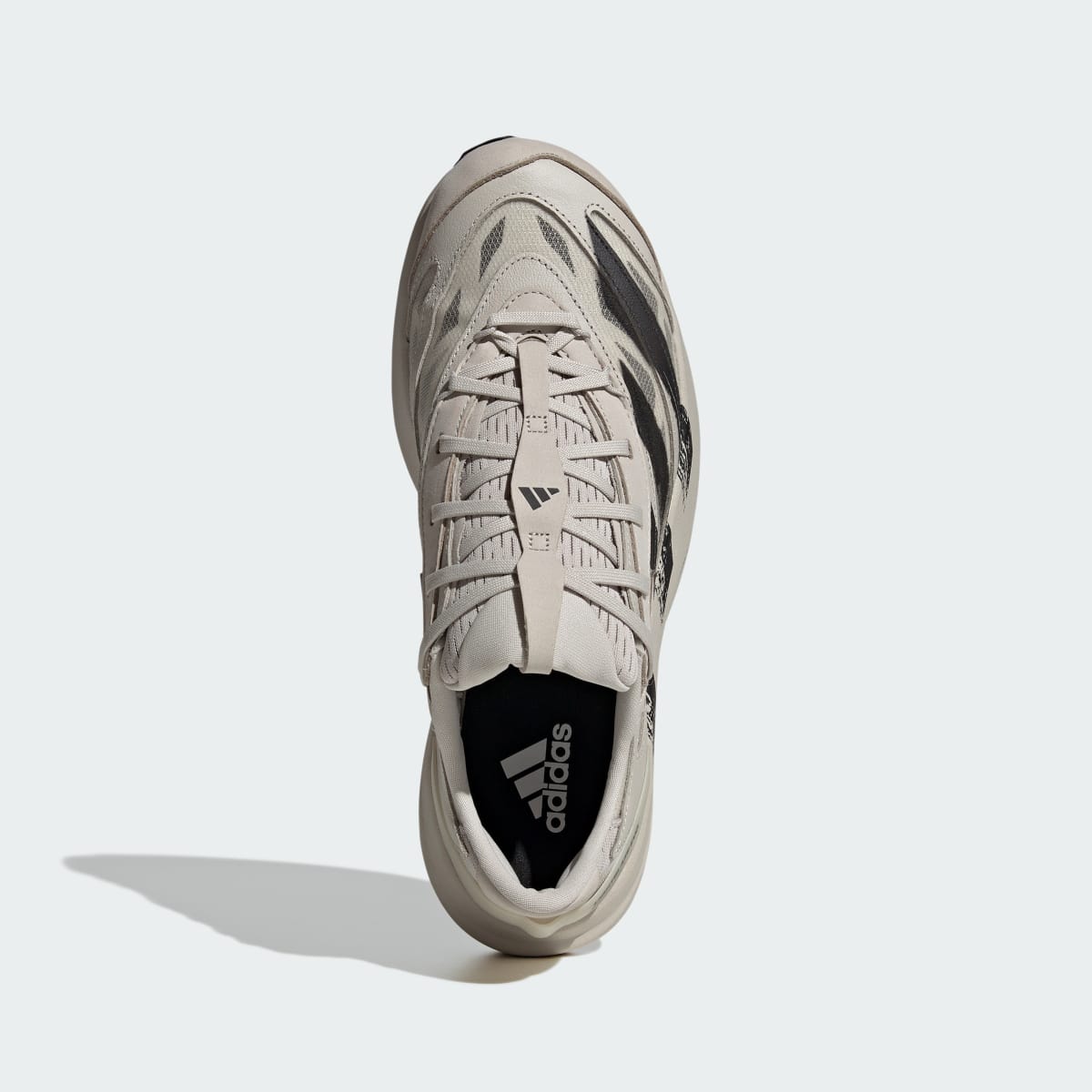 Adidas Men's LIGHTBLAZE EVO SL SHOES - Beige / Core Black / Off White - Image 2