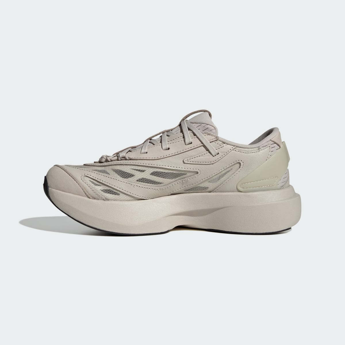 Adidas Women's LIGHTBLAZE EVO SL SHOES - Beige / Core Black / Off White - Image 6