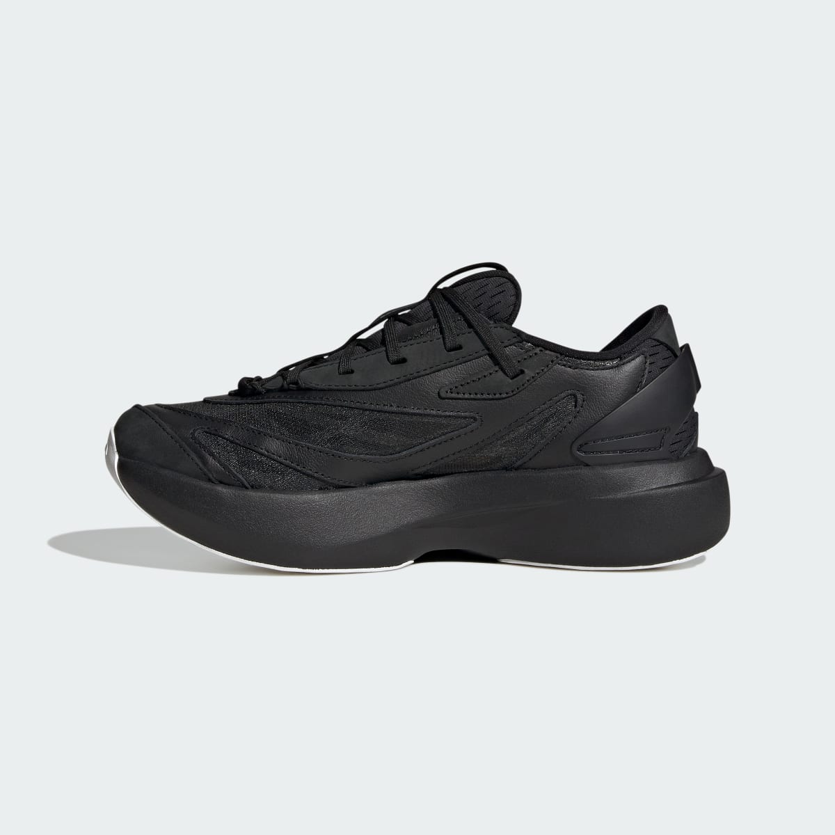 Adidas Women's LIGHTBLAZE EVO SL SHOES - Core Black / Iron Metallic / Cloud White - Image 6