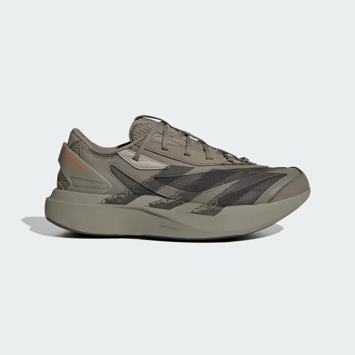 Adidas Men's LIGHTBLAZE EVO SL SHOES - Clay / Core Black / Core Black - Image 1