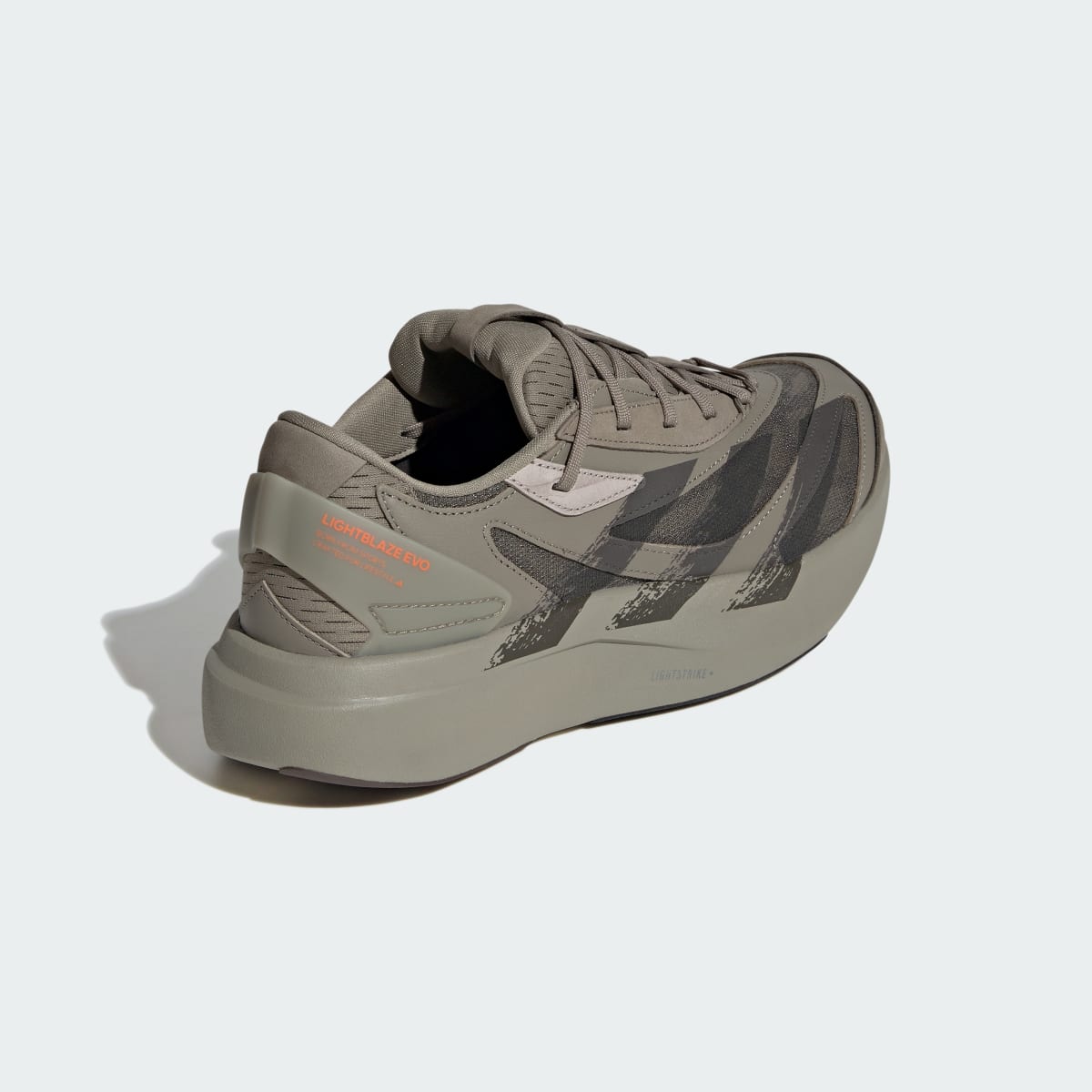 Adidas Men's LIGHTBLAZE EVO SL SHOES - Clay / Core Black / Core Black - Image 5