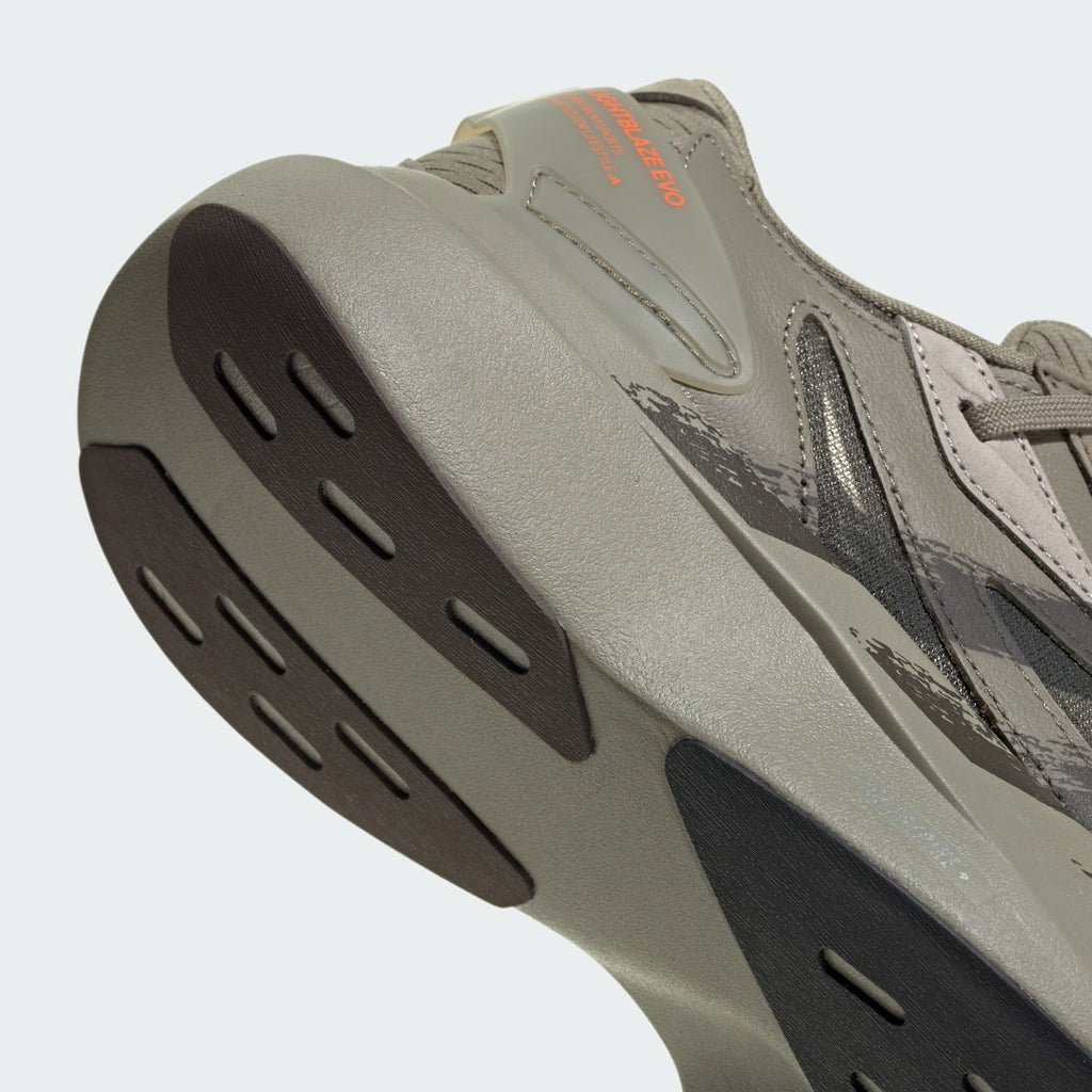 Adidas Men's LIGHTBLAZE EVO SL SHOES - Clay / Core Black / Core Black - Image 8