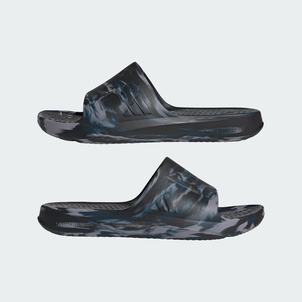 Adidas Men's LIGHTSHIFT SLIDES - Core Black / Aurora Ink / Slate - Image 8