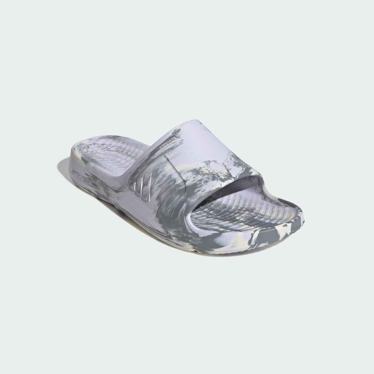 Adidas Men's LIGHTSHIFT SLIDES - Frozen Purple / Chalk White / Grey - Image 5