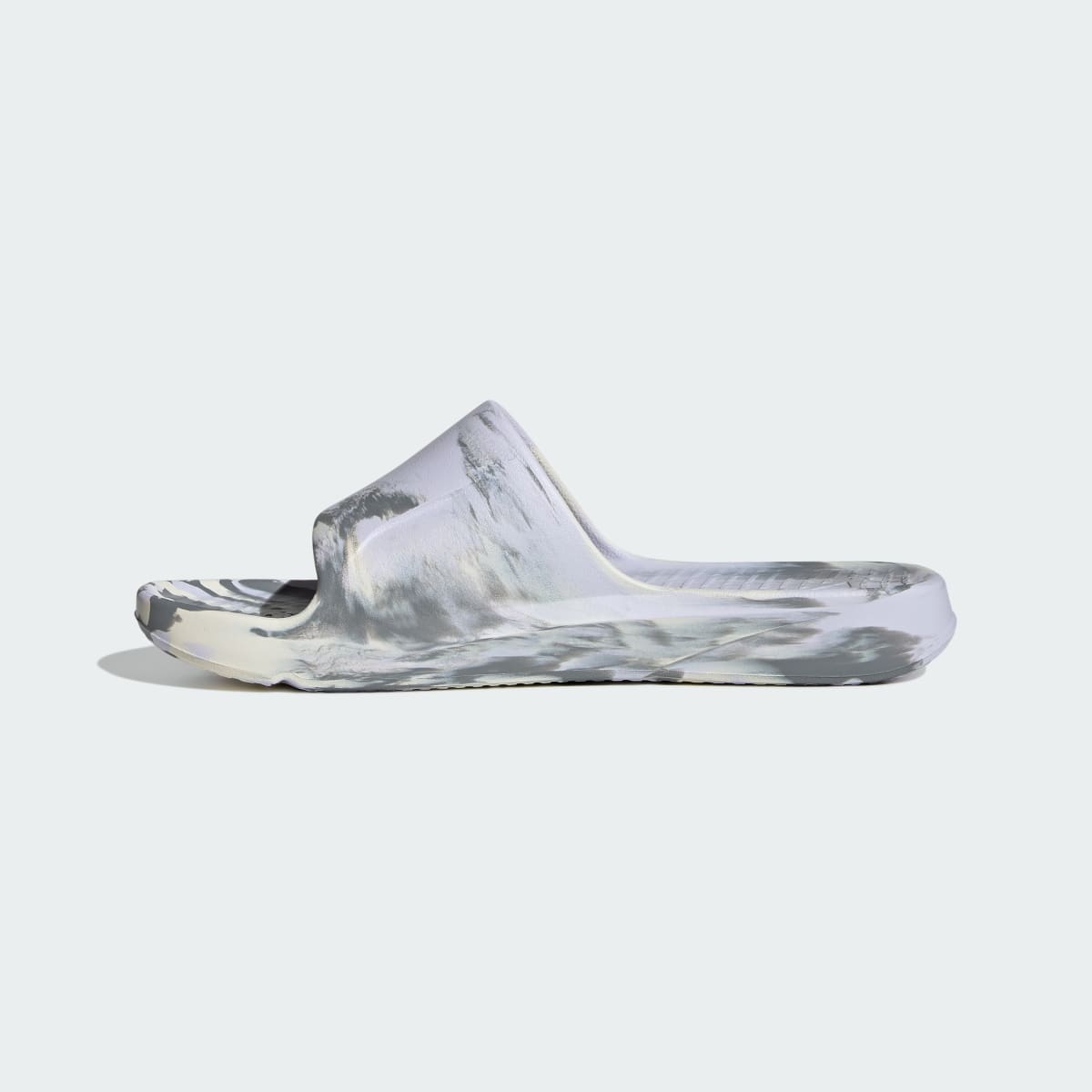 Adidas Women's LIGHTSHIFT SLIDES - Frozen Purple / Chalk White / Grey - Image 7