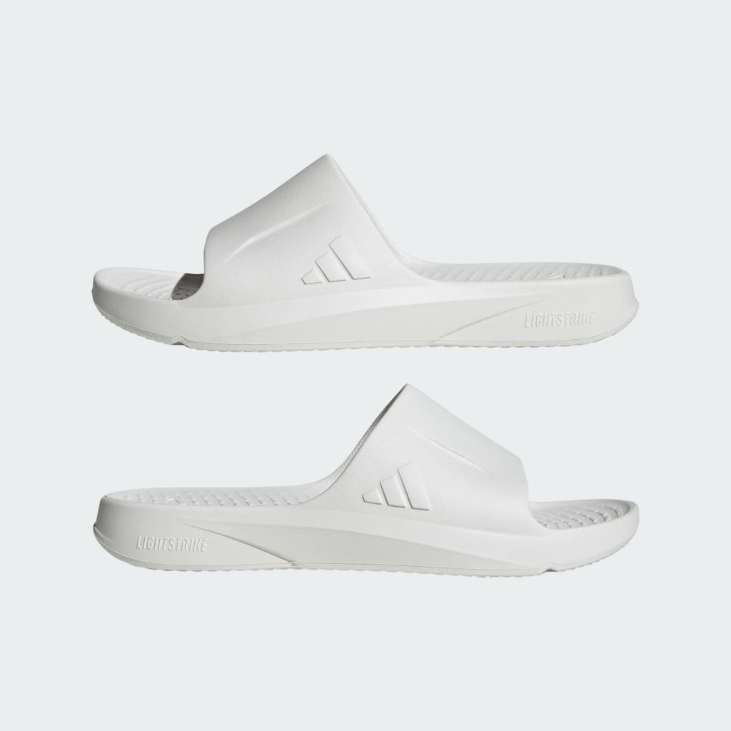 Adidas Men's LIGHTSHIFT SLIDES - Crystal White / Crystal White / Crystal White - Image 7