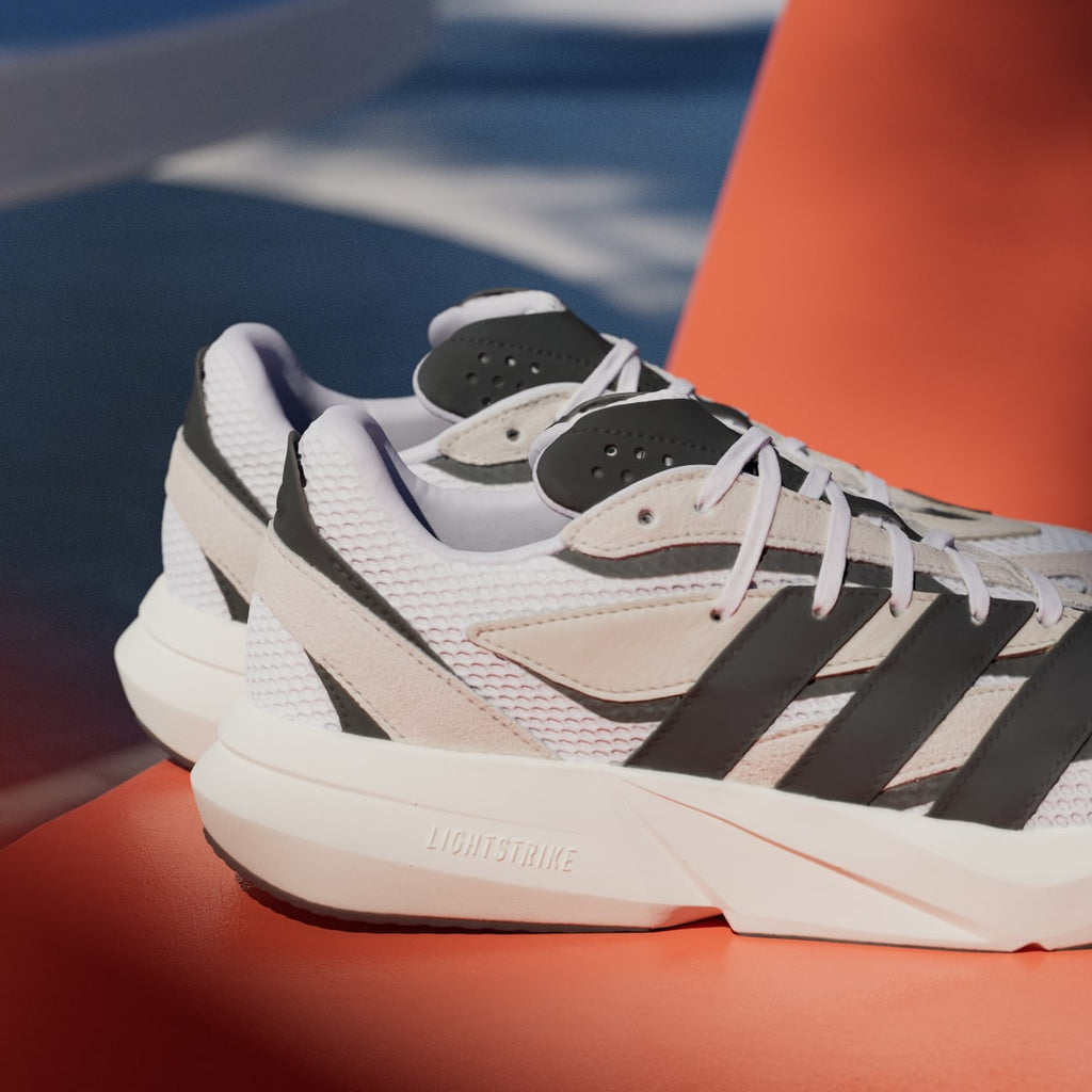 Adidas Men's Lightblaze Shoes - Alumina / Core Black / Cloud White - Image 9