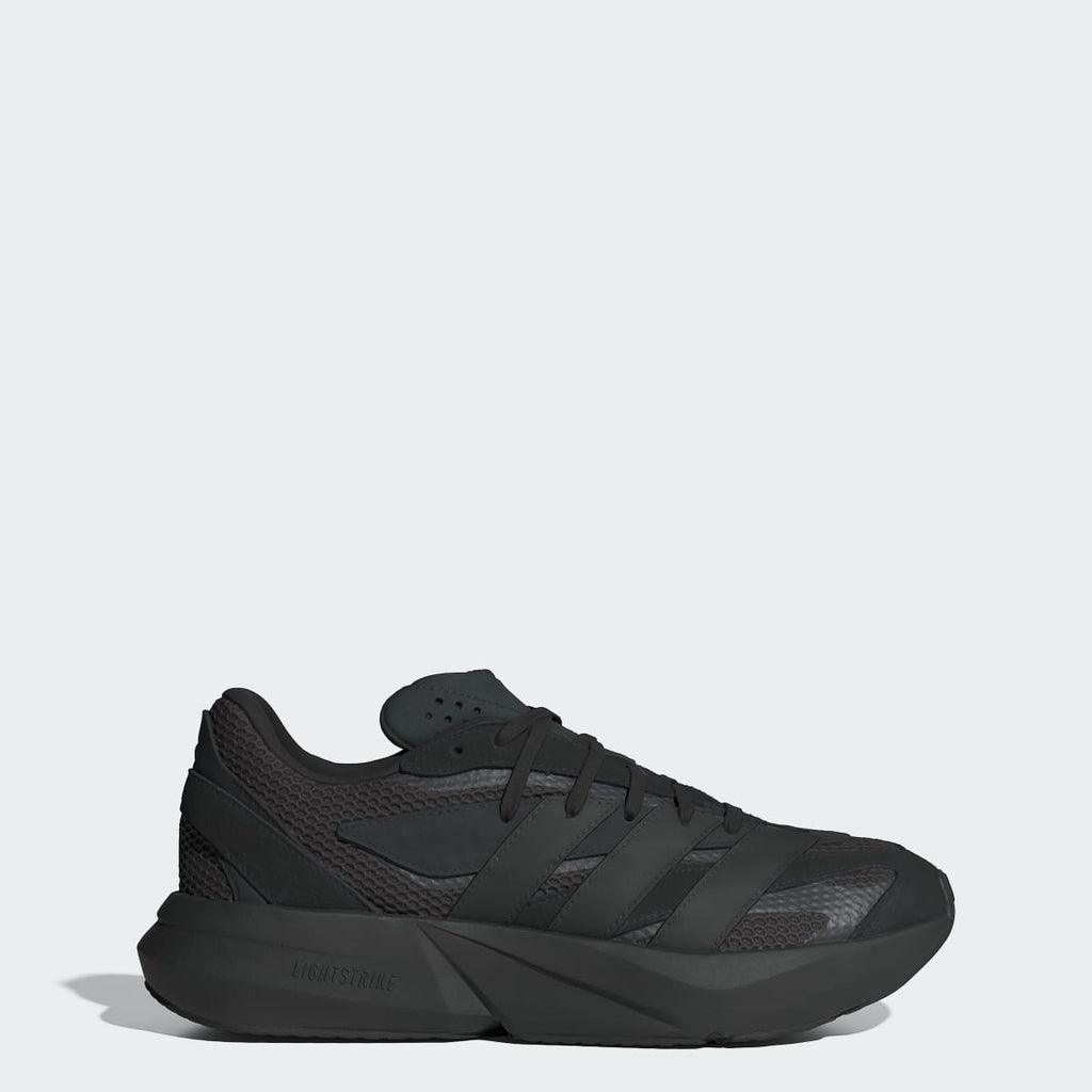 Adidas Men's Lightblaze Shoes - Core Black / Core Black / Carbon - Image 1