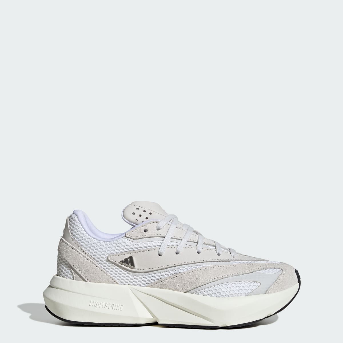 Adidas Women's Lightblaze Shoes - Crystal White / Cloud White / Grey One - Image 1