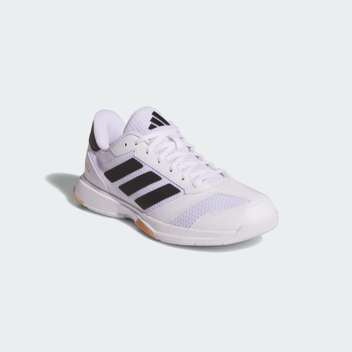 Adidas Women's Ligra 8 Indoor Shoes - Cloud White / Core Black / Cloud White - Image 4