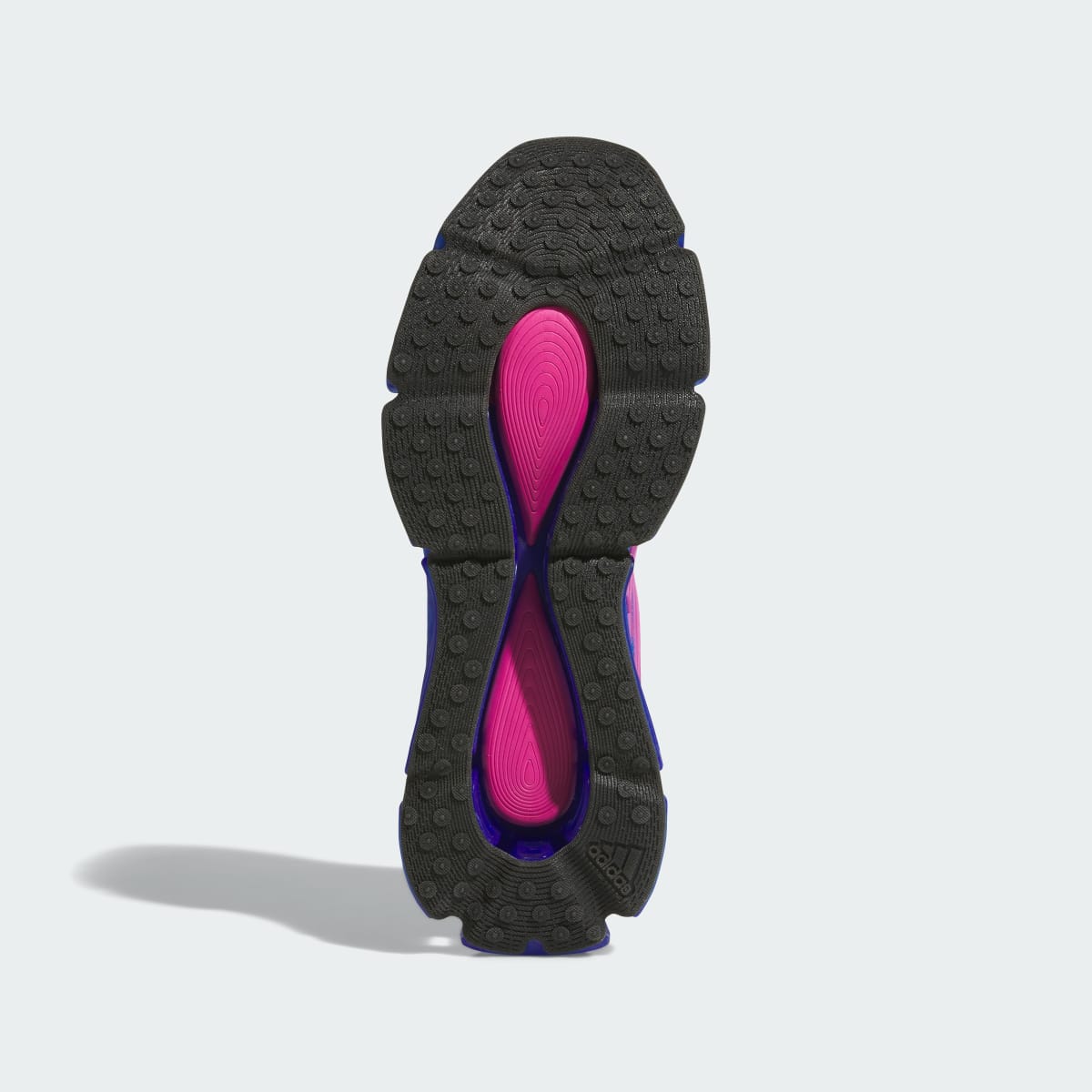 Adidas Men's MEGARIDE AG Shoes - Blue Bird / Semi Lucid Fuchsia / Core Black - Image 4