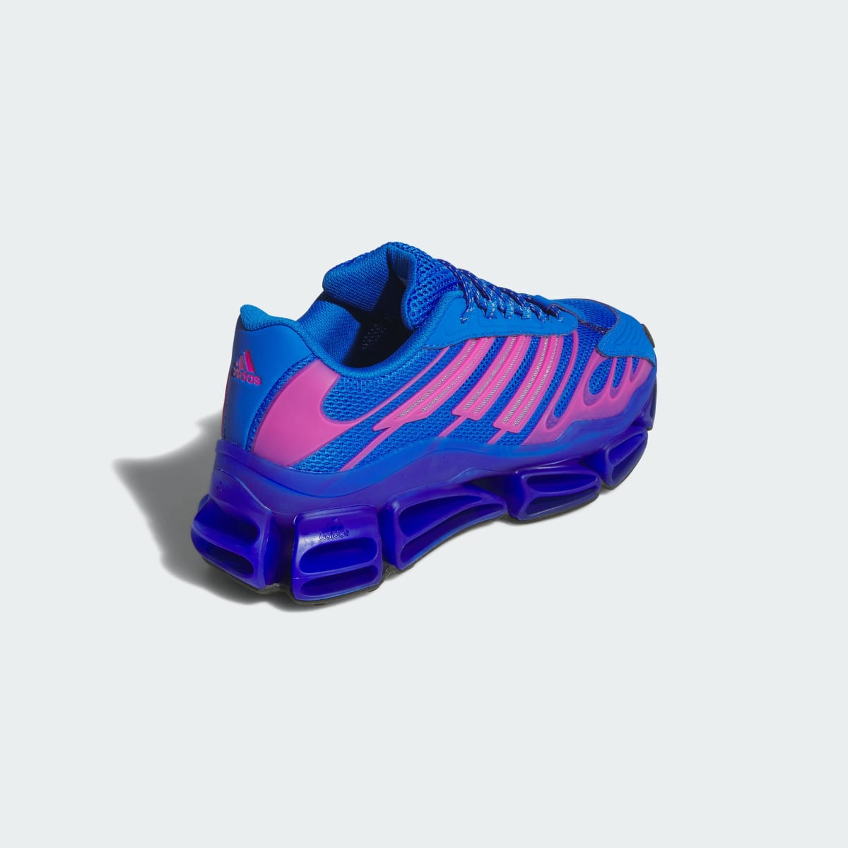 Adidas Men's MEGARIDE AG Shoes - Blue Bird / Semi Lucid Fuchsia / Core Black - Image 6