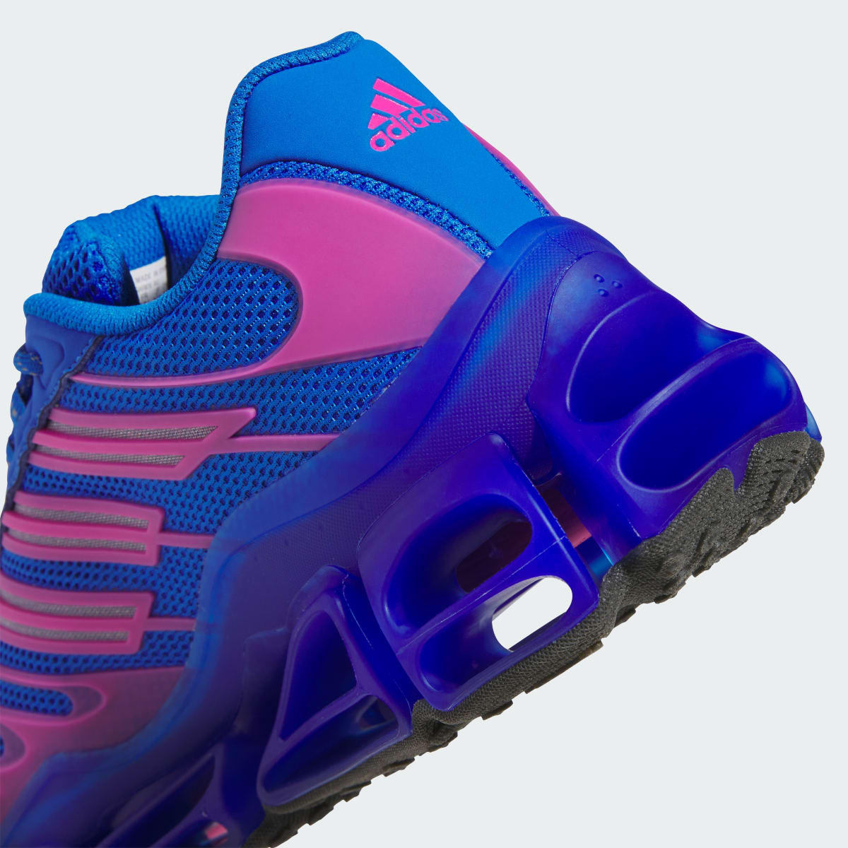 Adidas Men's MEGARIDE AG Shoes - Blue Bird / Semi Lucid Fuchsia / Core Black - Image 9