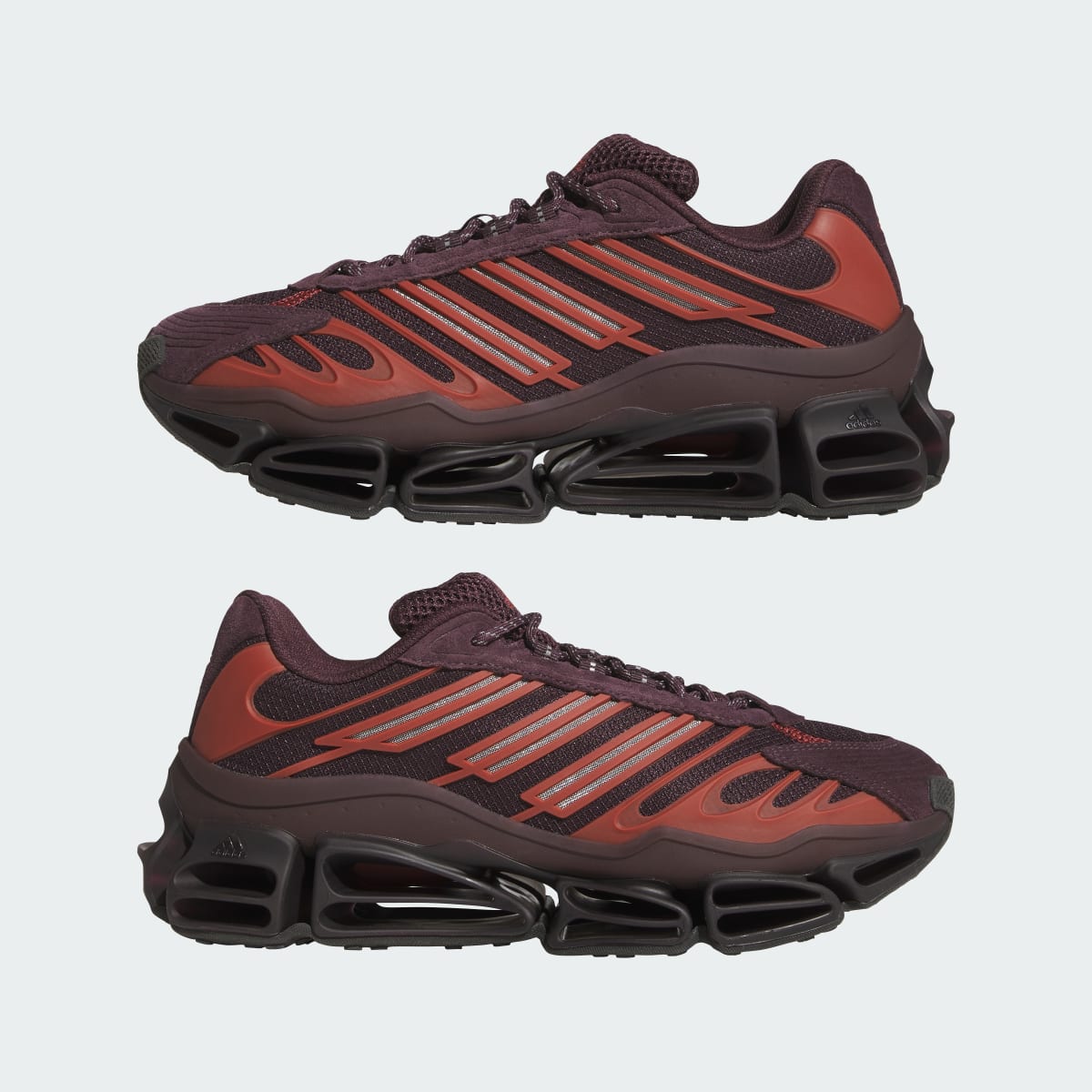 Adidas Men's MEGARIDE AG Shoes - Maroon / Preloved Scarlet / Core Black - Image 8
