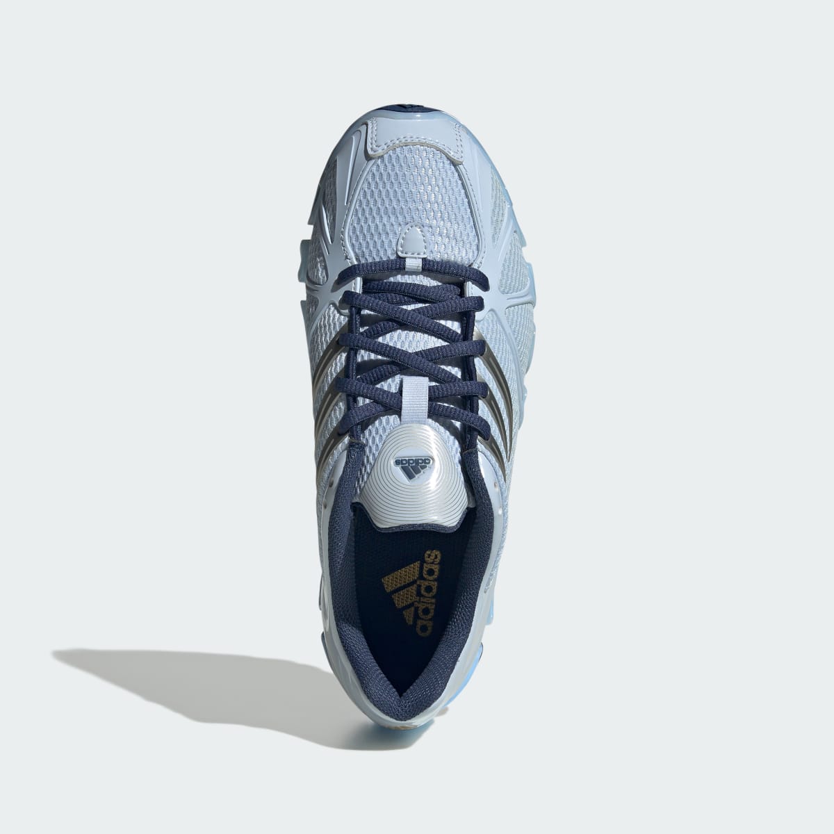 Adidas Women's MEGA GHOSTRIDE SHOES - Crystal Sky / Tech Grey Metallic / Crew Navy - Image 2