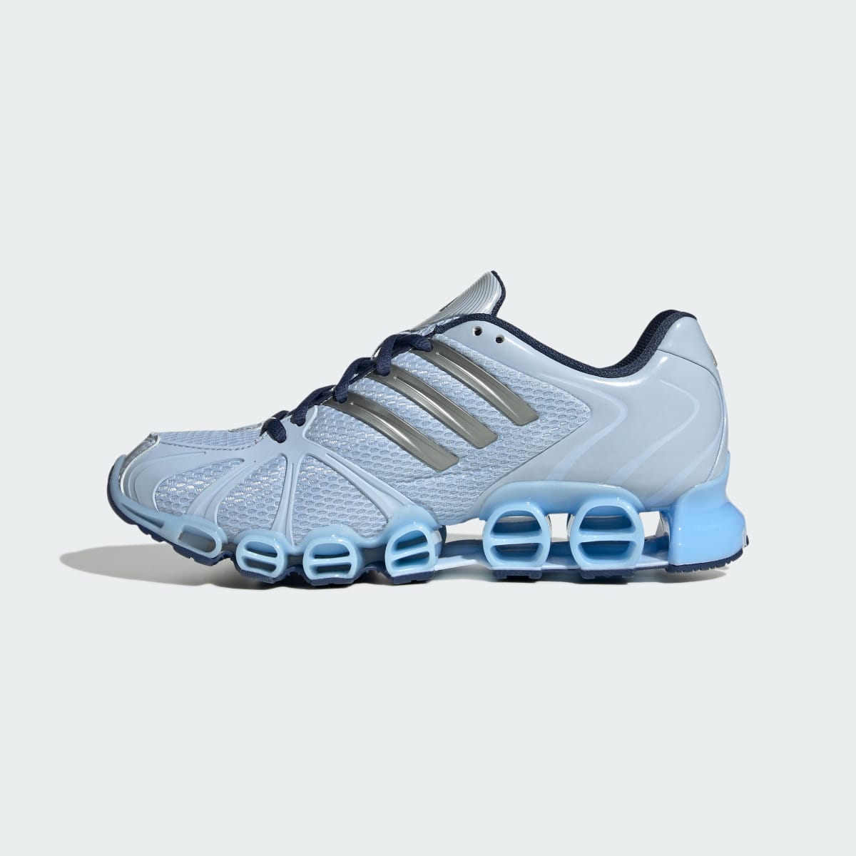 Adidas Women's MEGA GHOSTRIDE SHOES - Crystal Sky / Tech Grey Metallic / Crew Navy - Image 6