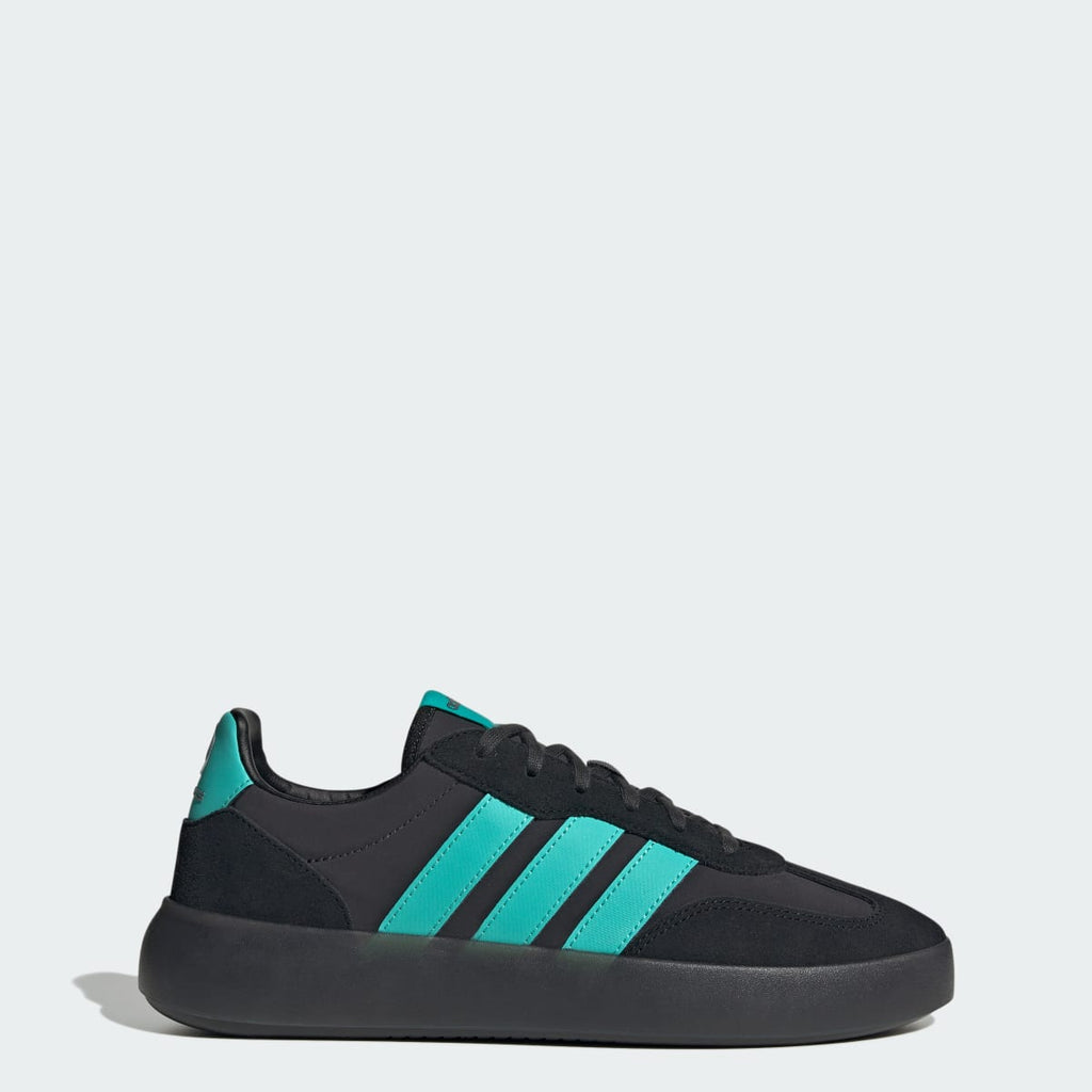 Adidas Men's MERCEDES - AMG PETRONAS FORMULA ONE TEAM BARREDA DECODE SHOES - Carbon / Semi Mint Rush / Core Black - Image 1